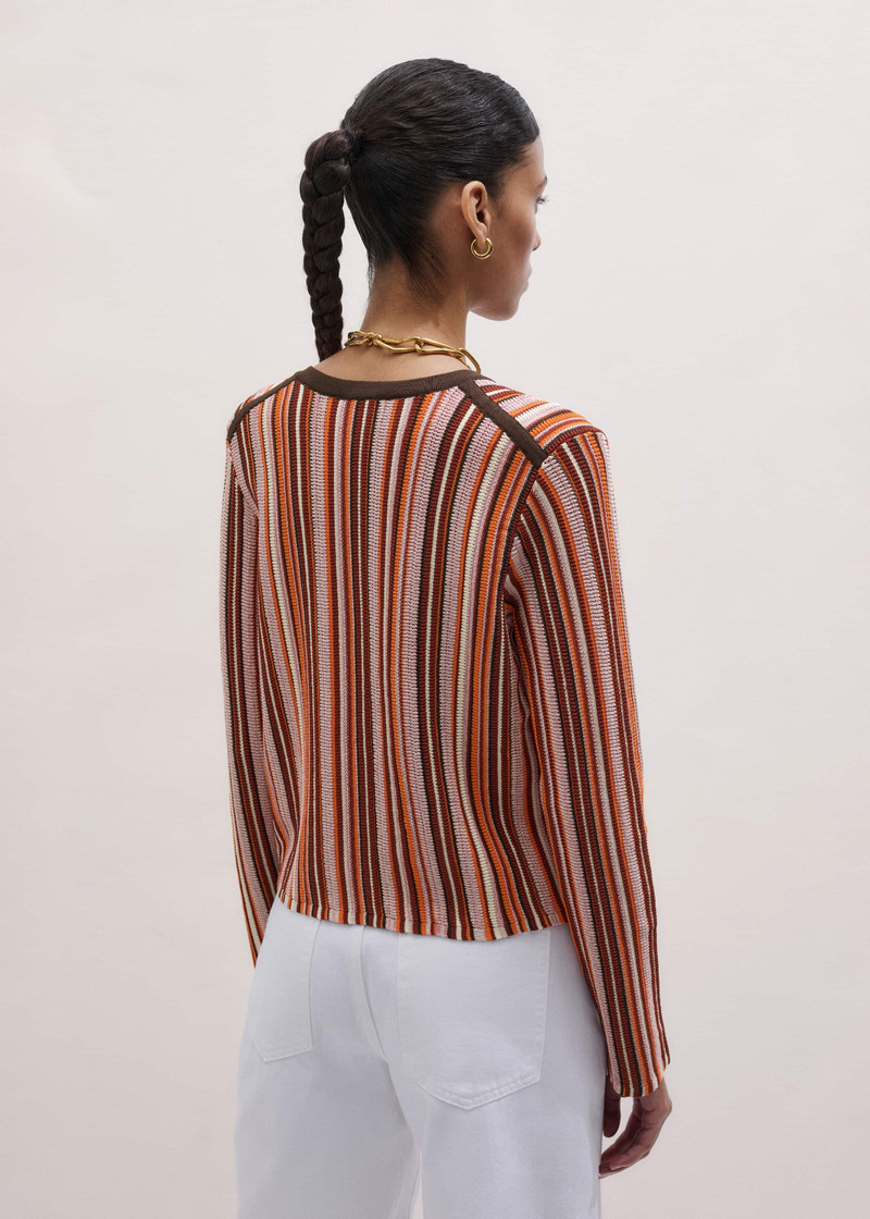 Stripe Cardigan 4