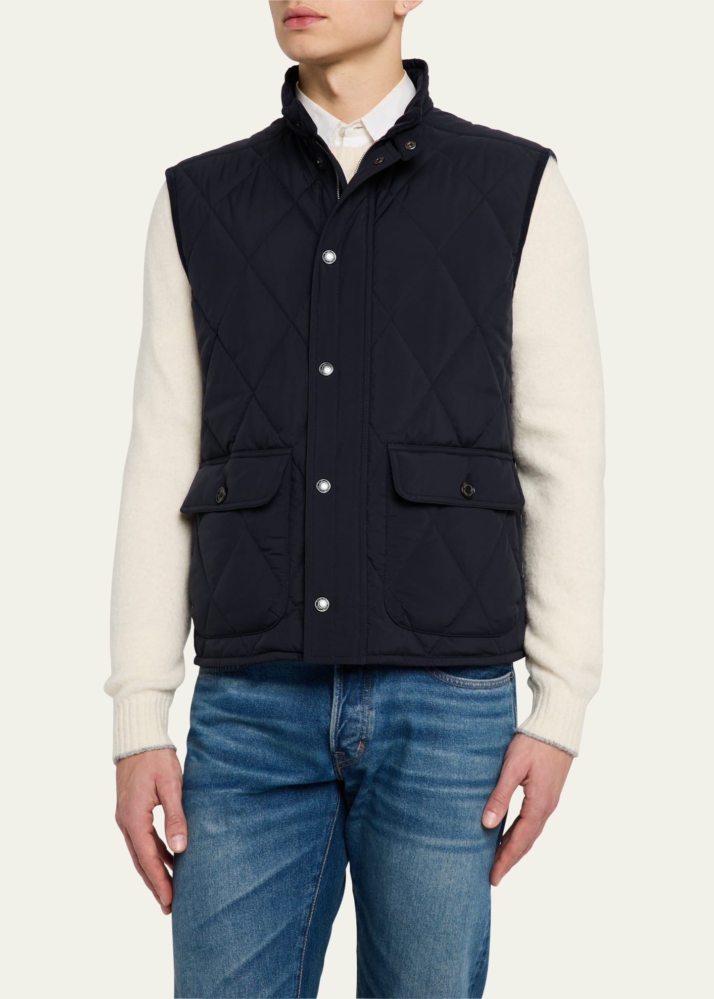 Men's Carleton Quilted Down Vest - 4