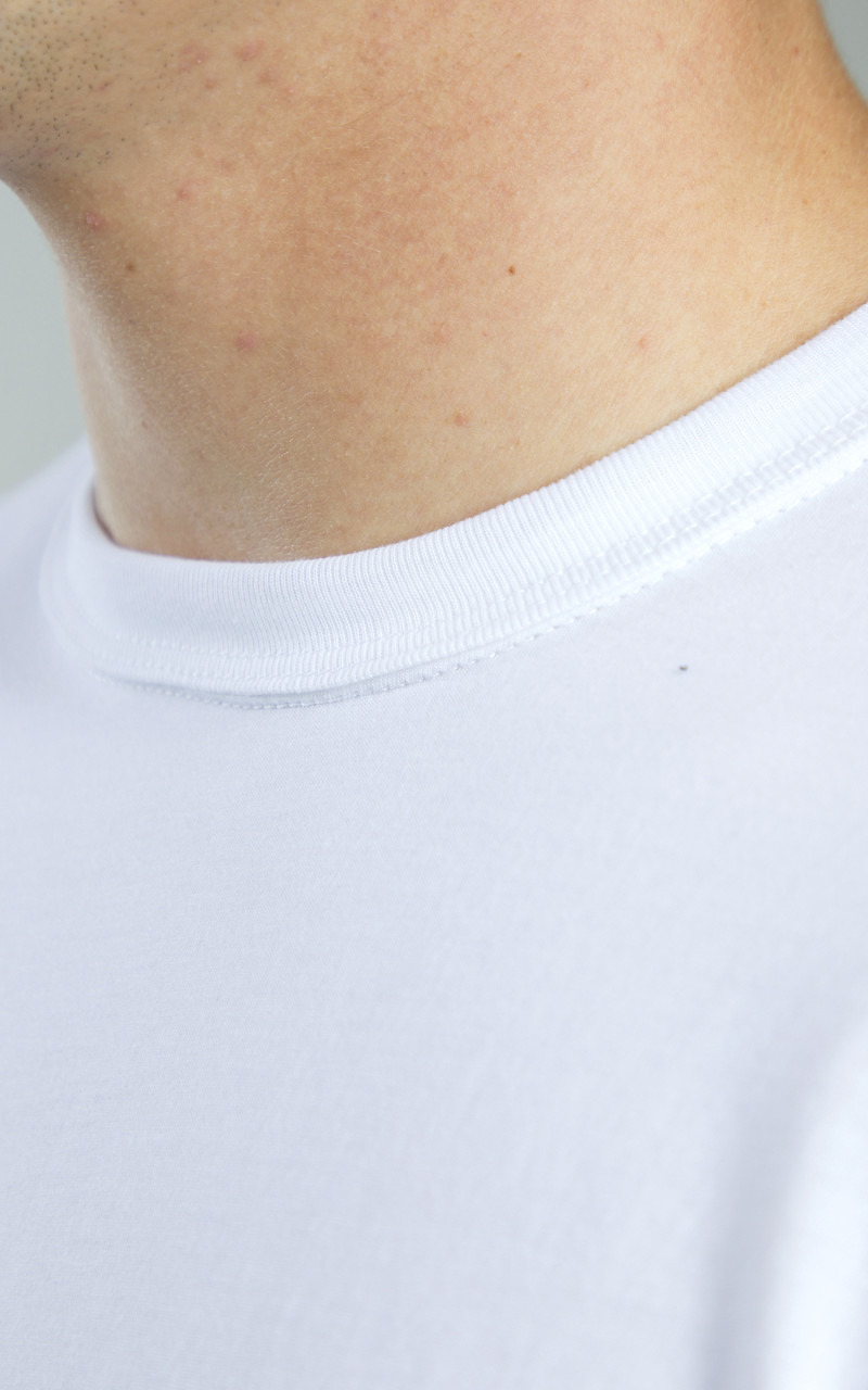 PIMA T-SHIRT 2 PACK WHITE - 3