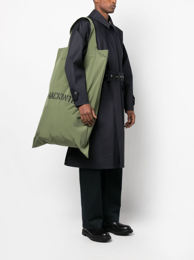 Mackintosh Empoli oversized logo-print tote bag outlook