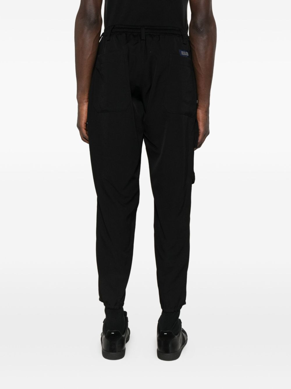 elasticated-cuff cargo pants - 4