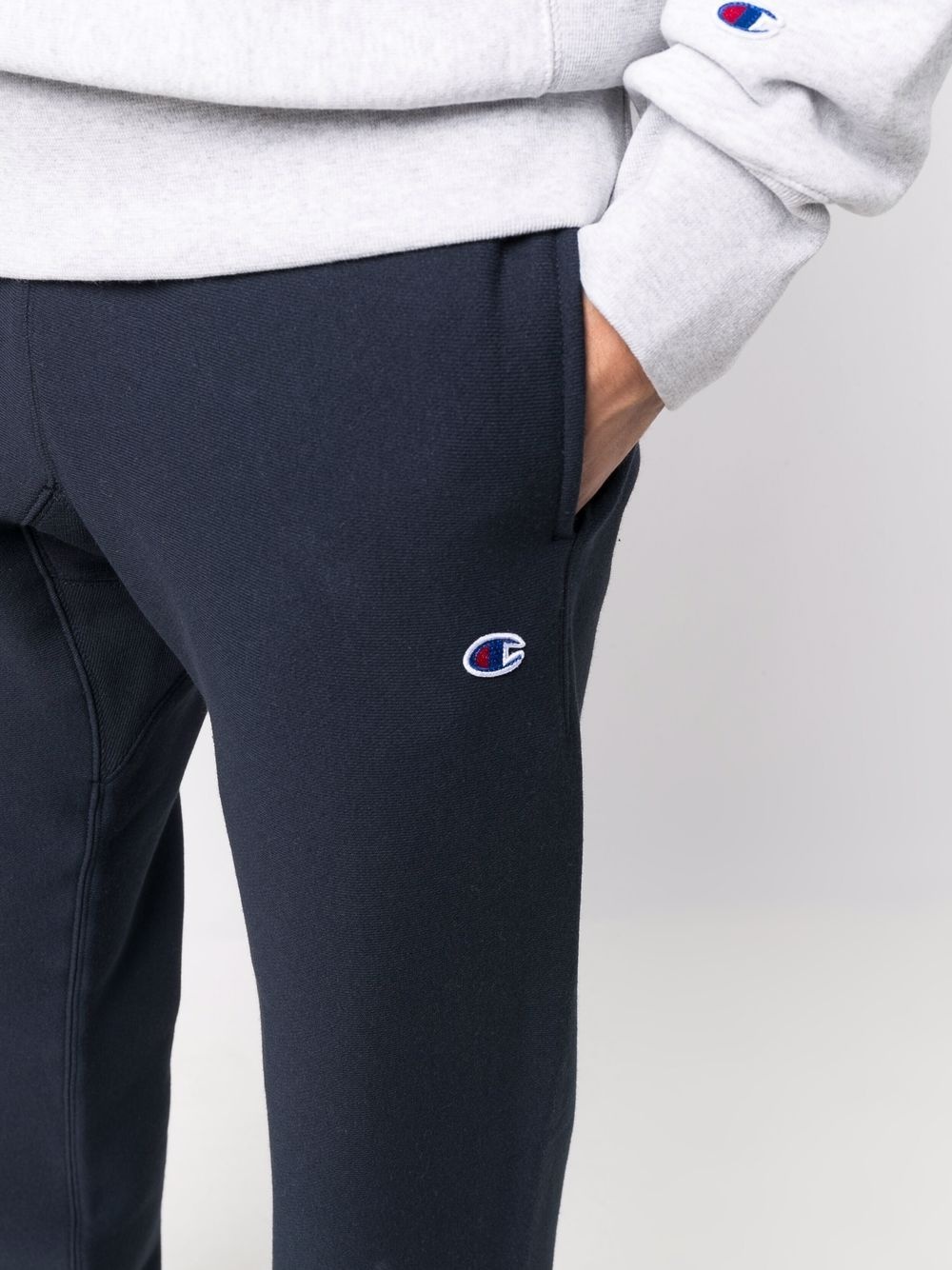 embroidered-logo track pants - 5