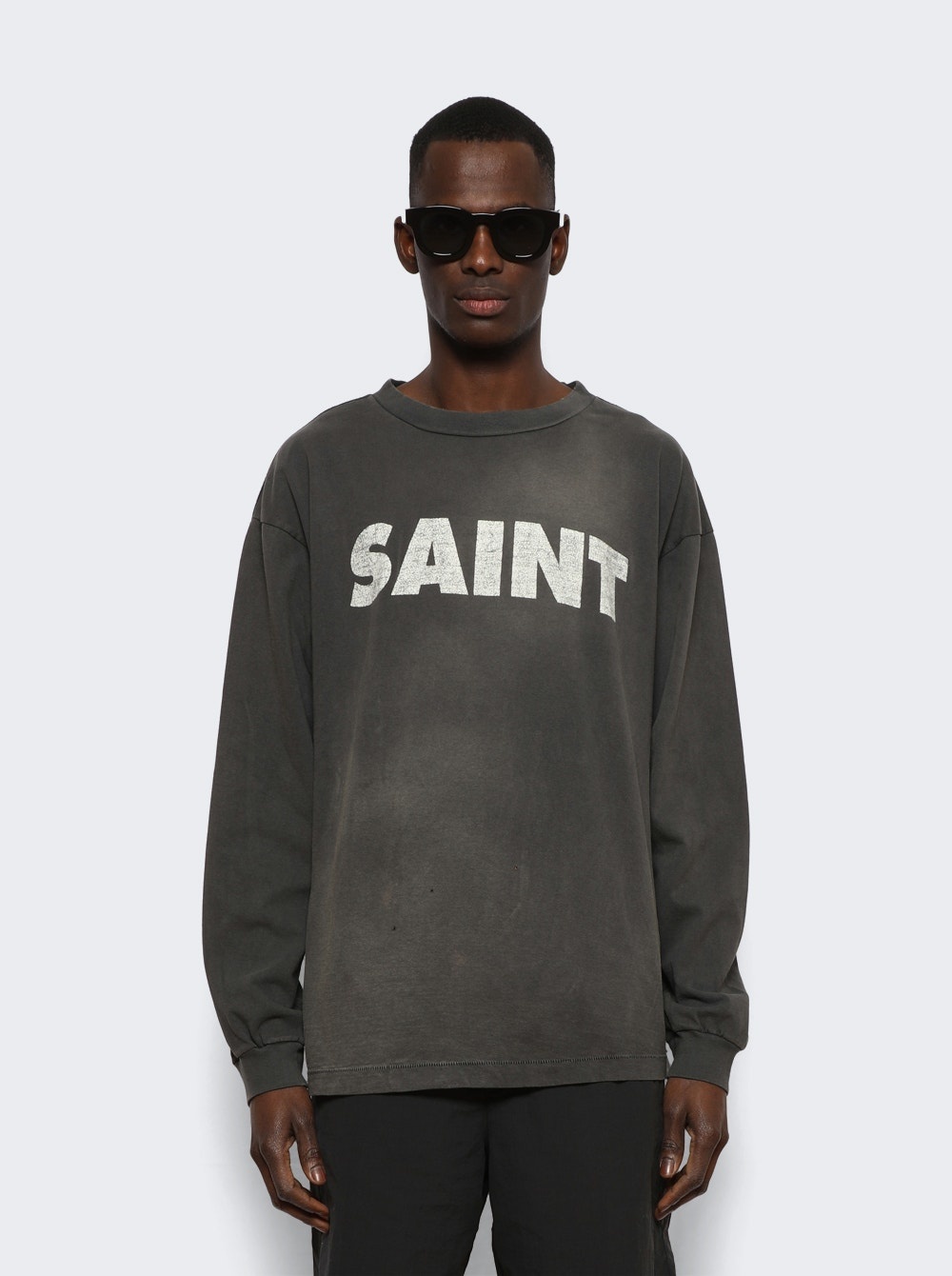 S N T Long-Sleeve Tee Black