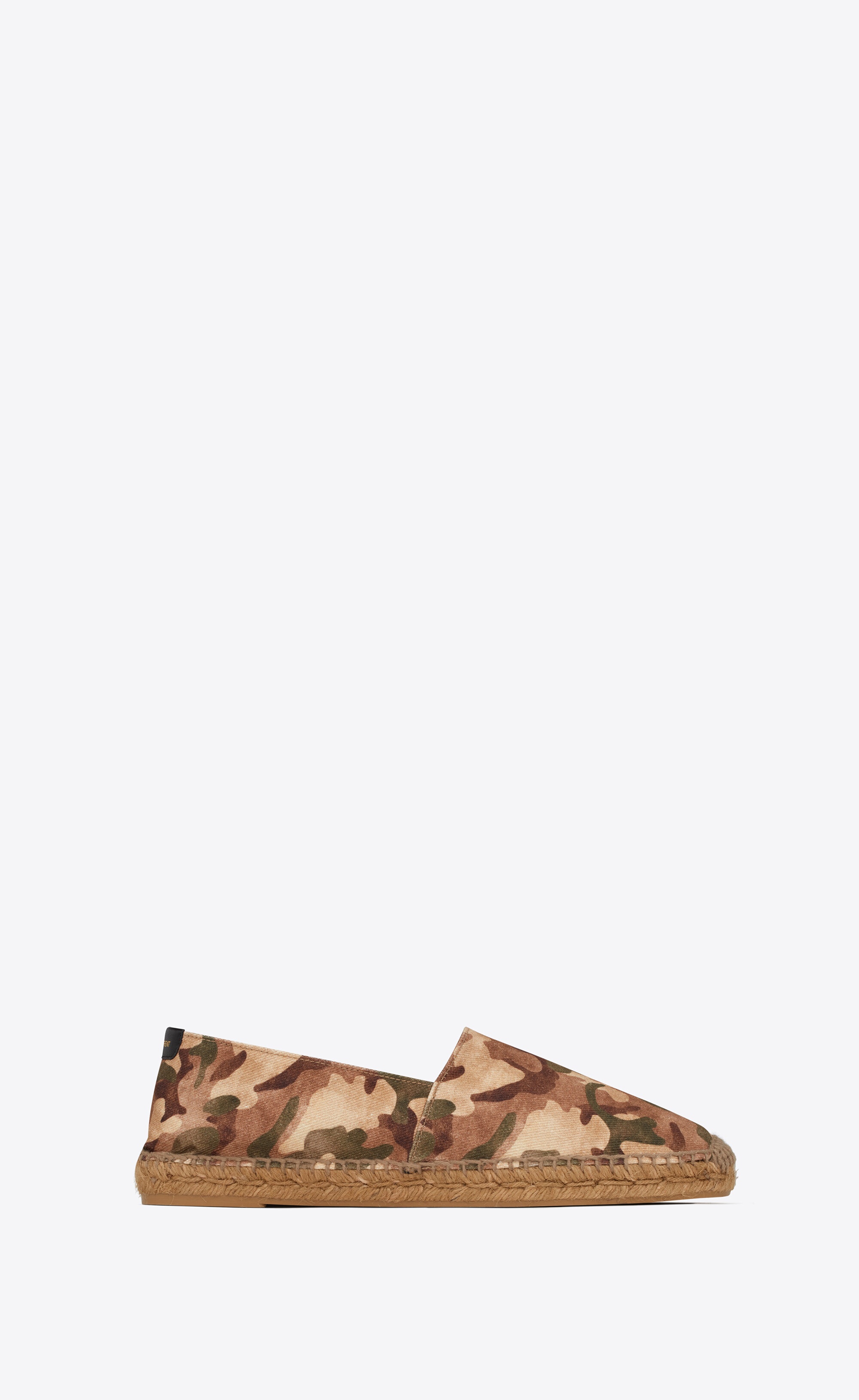 espadrilles in camouflage-print canvas - 1