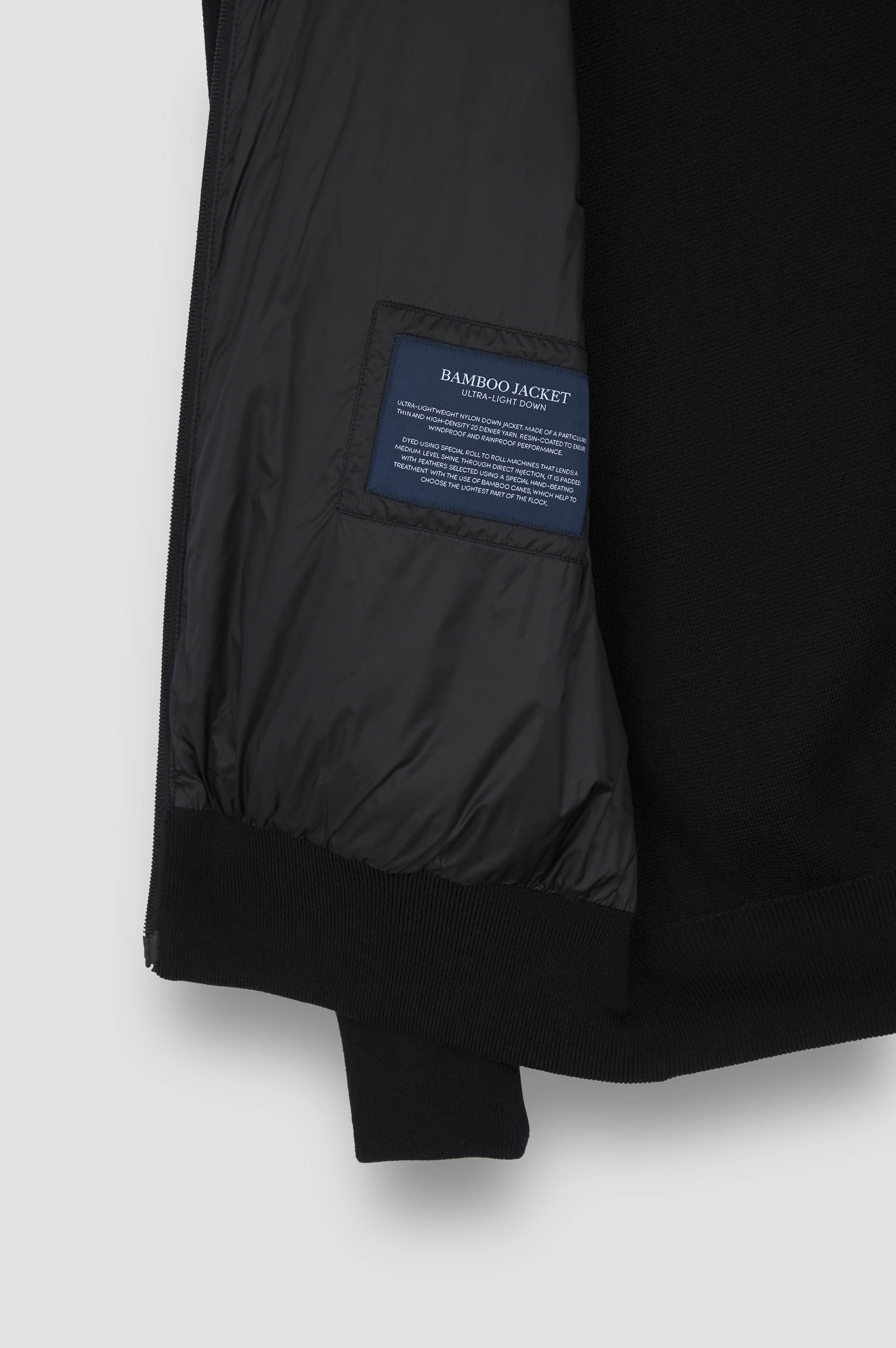 ULTRALIGHT HYBRID ZIP-UP SWEATER IN TECH WOOL - 7