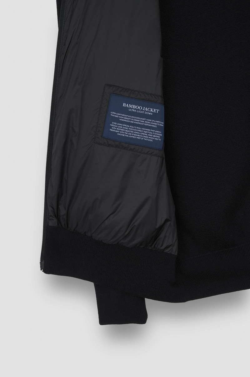 ULTRALIGHT HYBRID ZIP-UP SWEATER IN TECH WOOL 7