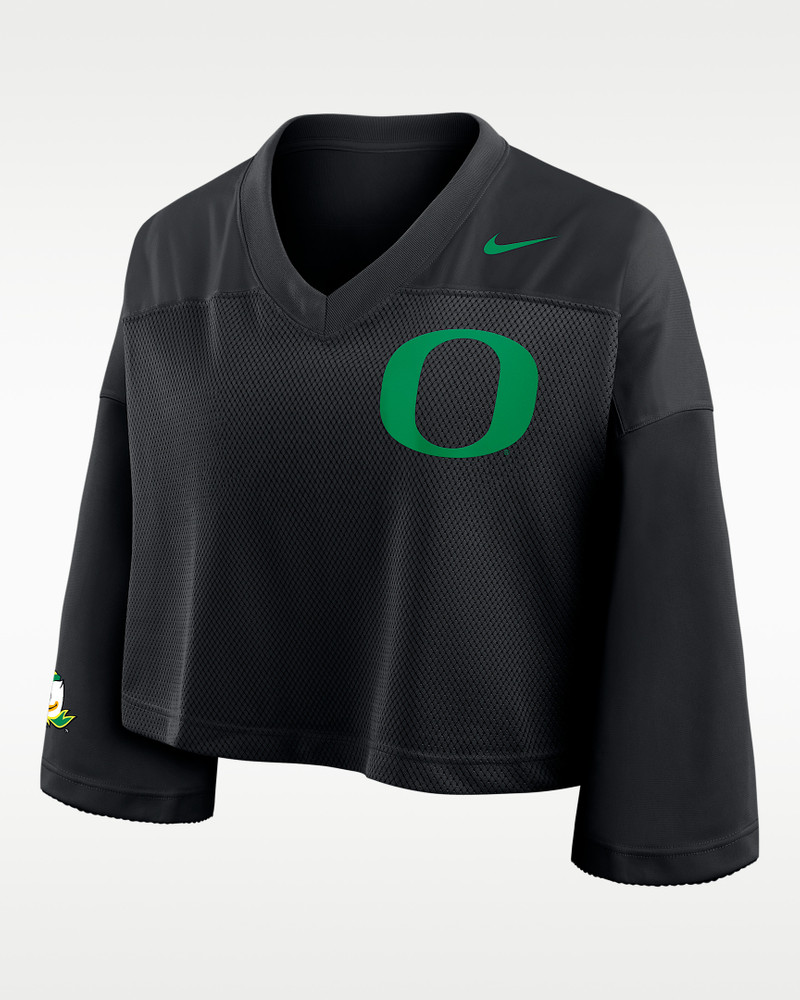 Oregon Jersey Women's Nike Dri-FIT College Cropped Top 1