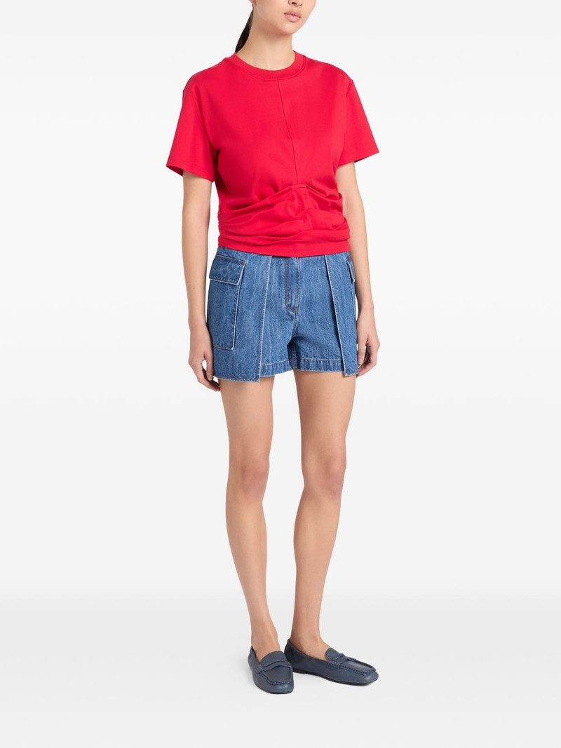 Ports 1961 ruched T-shirt outlook