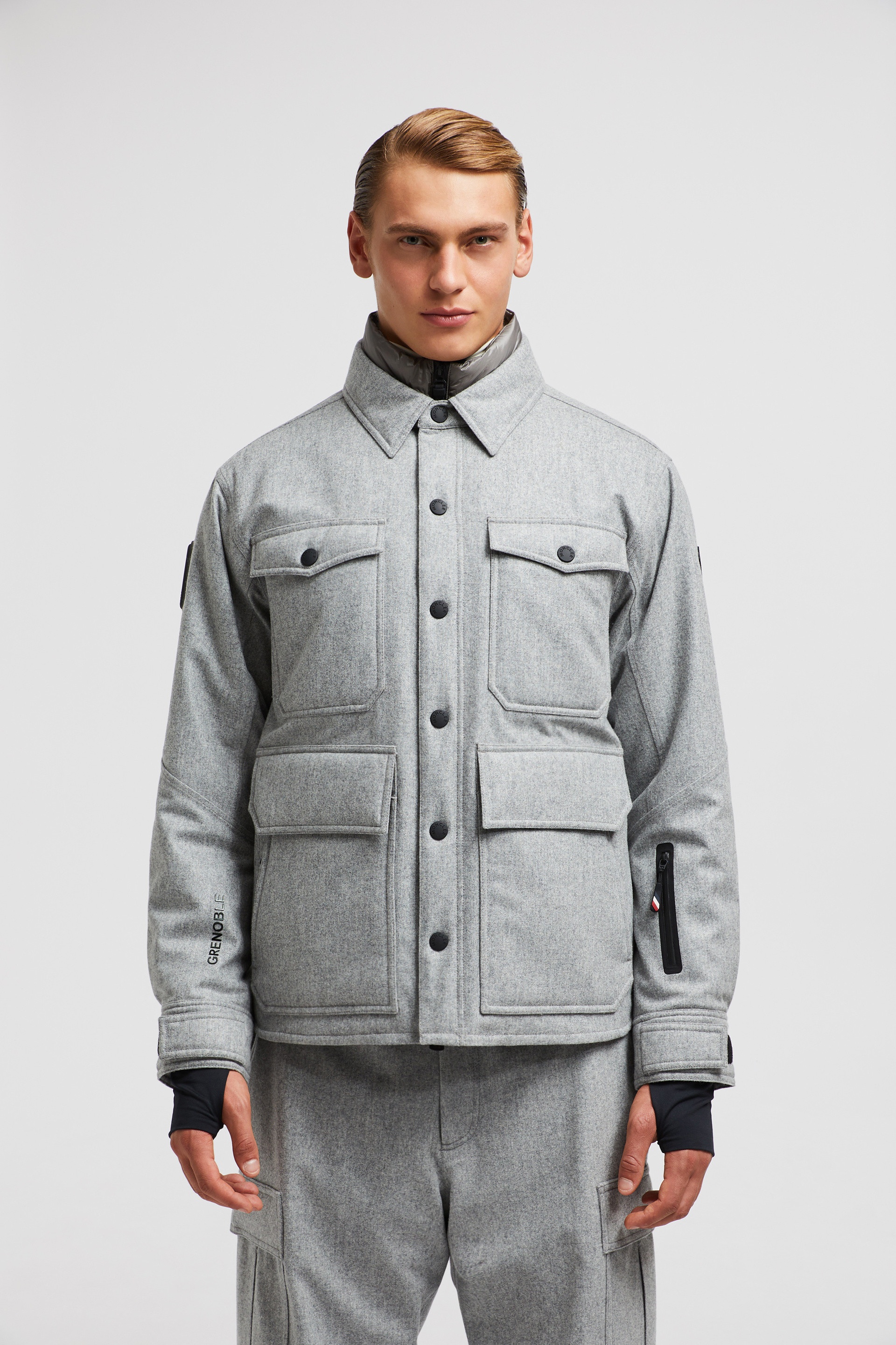 Antuco Wool Down Shirt Jacket - 3