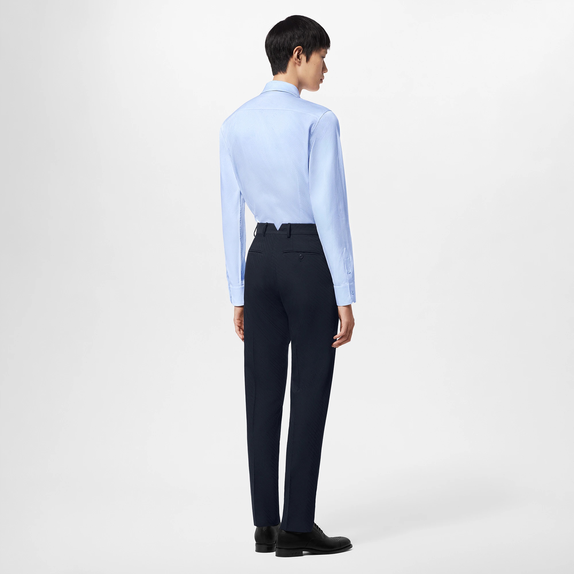 Long-Sleeved Cotton Shirt - 3