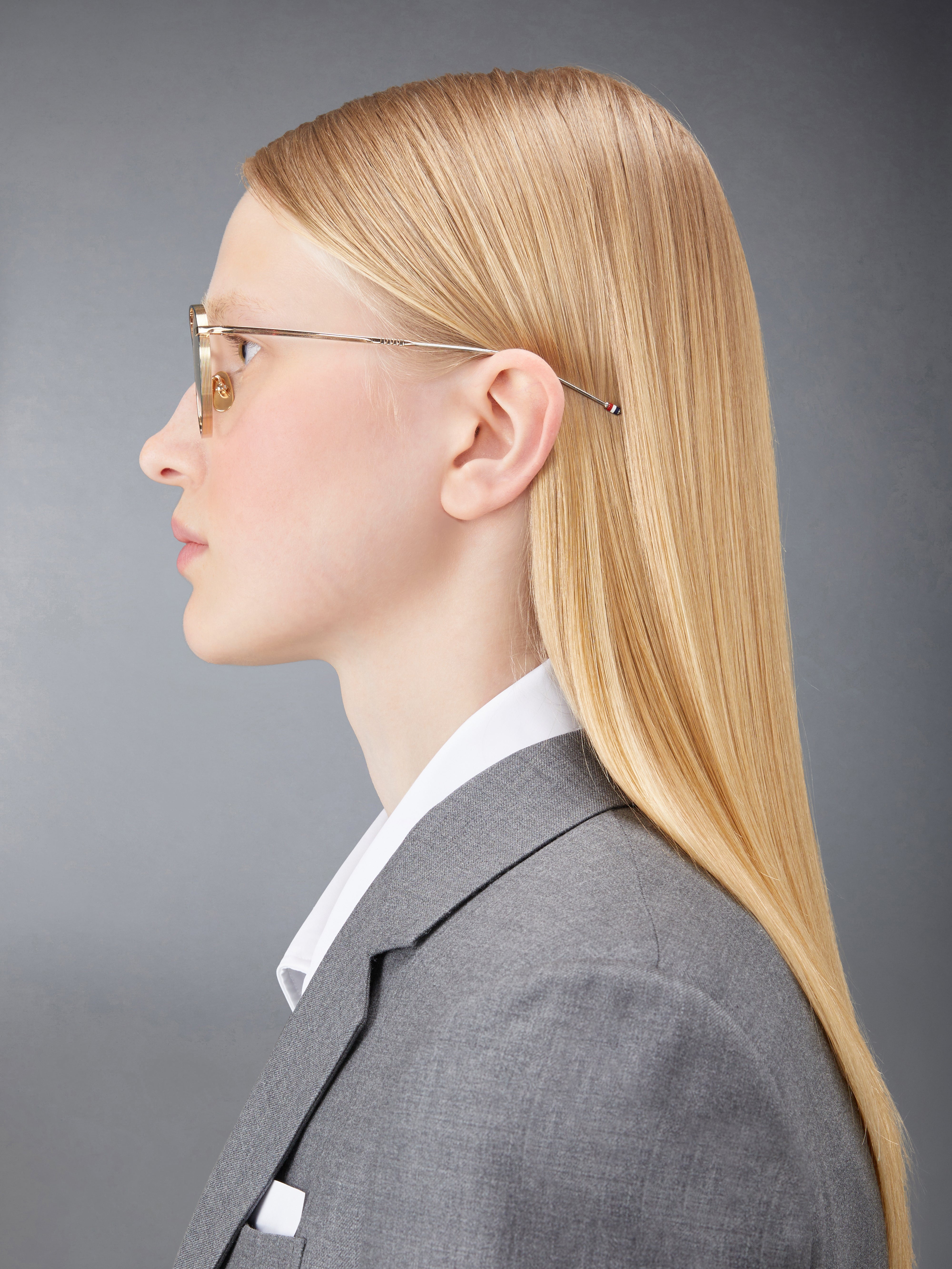 TITANIUM ROUND EYEGLASSES - 3