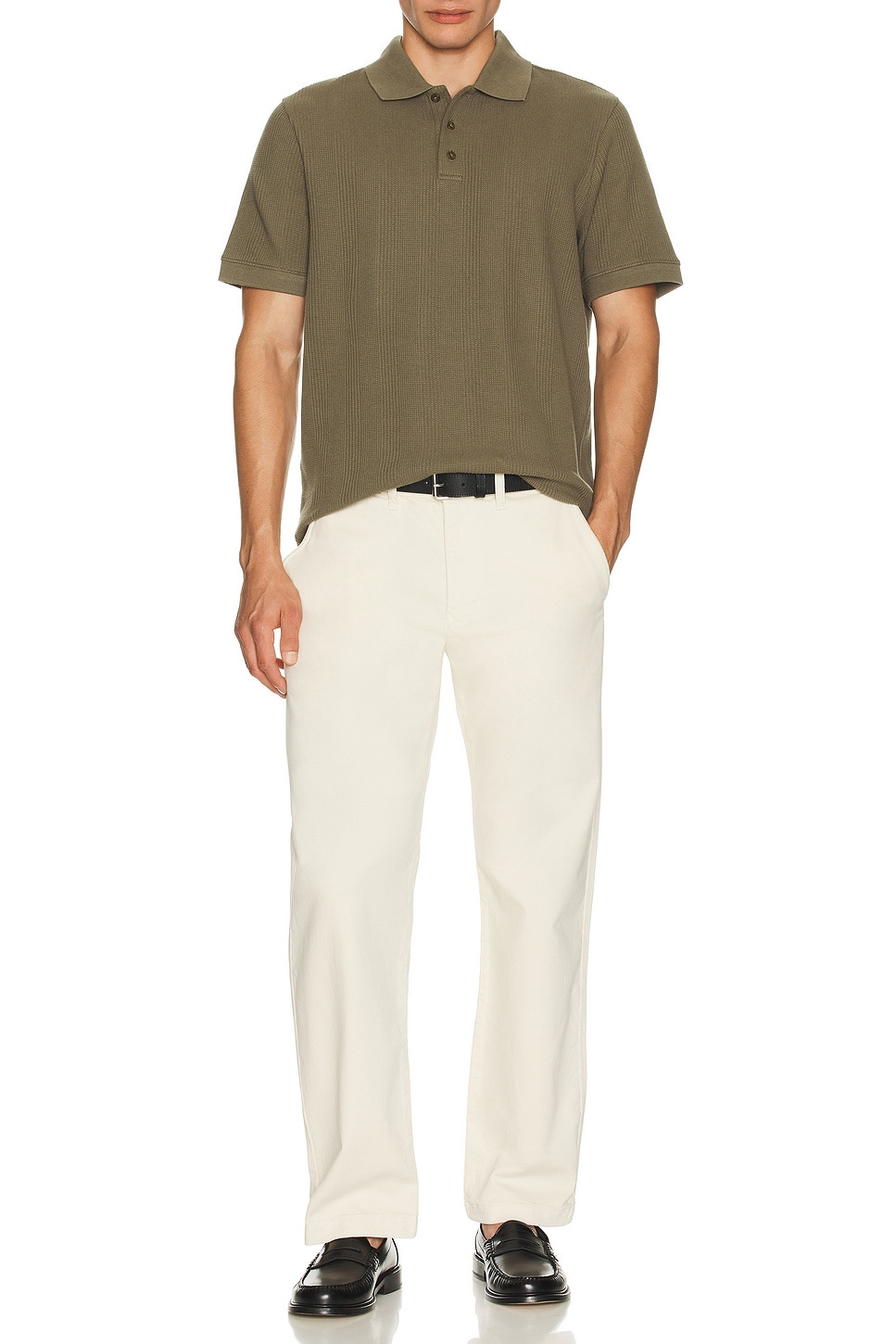 Variegated Textured Polo - 4