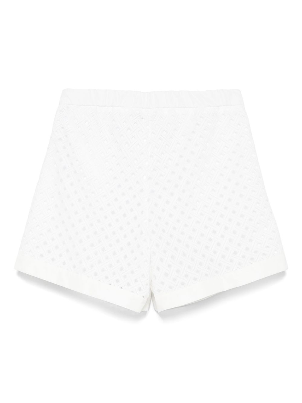 cut-out shorts - 2