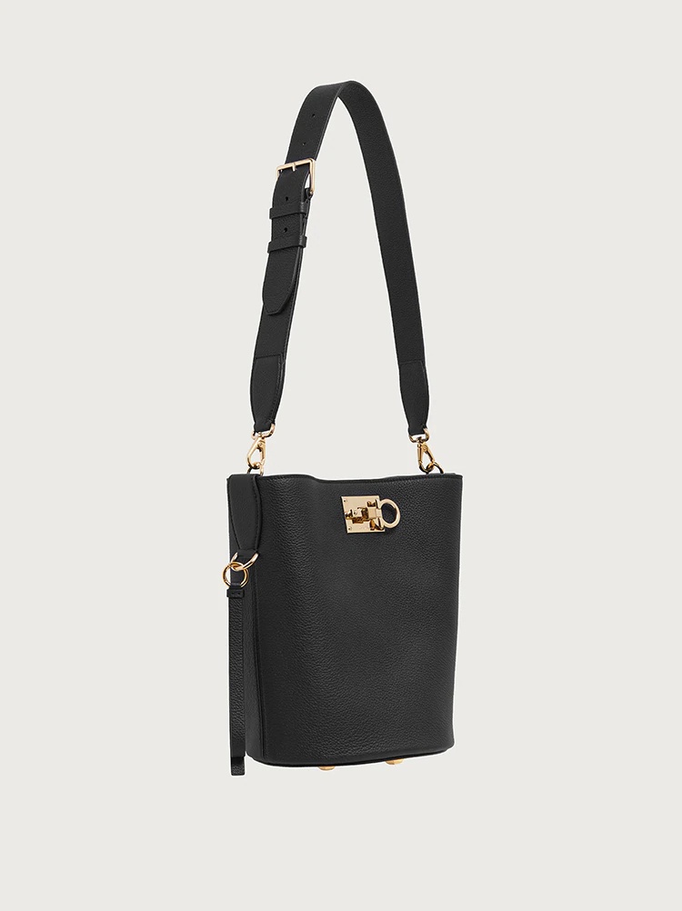 FERRAGAMO STUDIO BUCKET BAG - 3