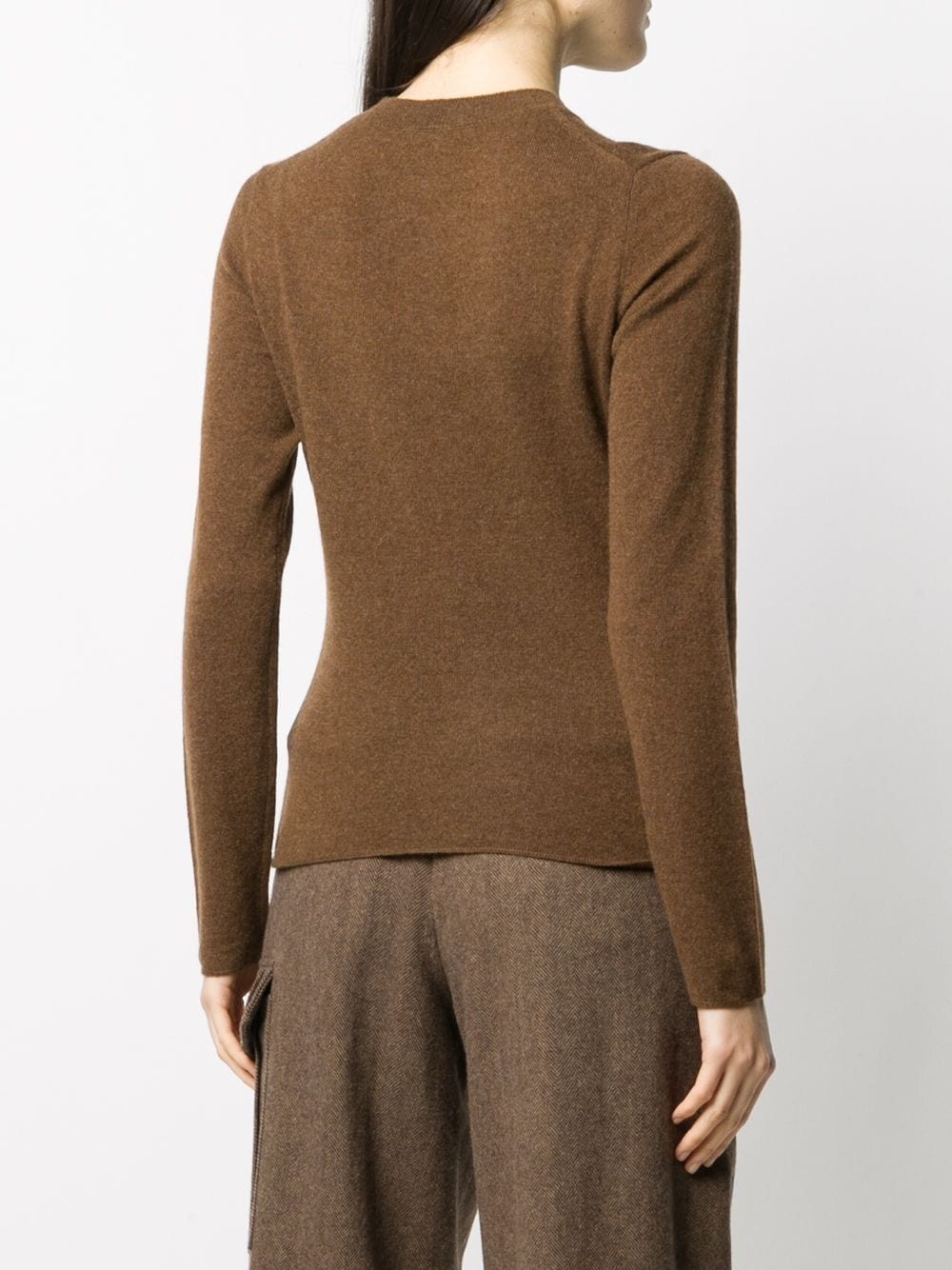 crew-neck cashmere jumper - 4