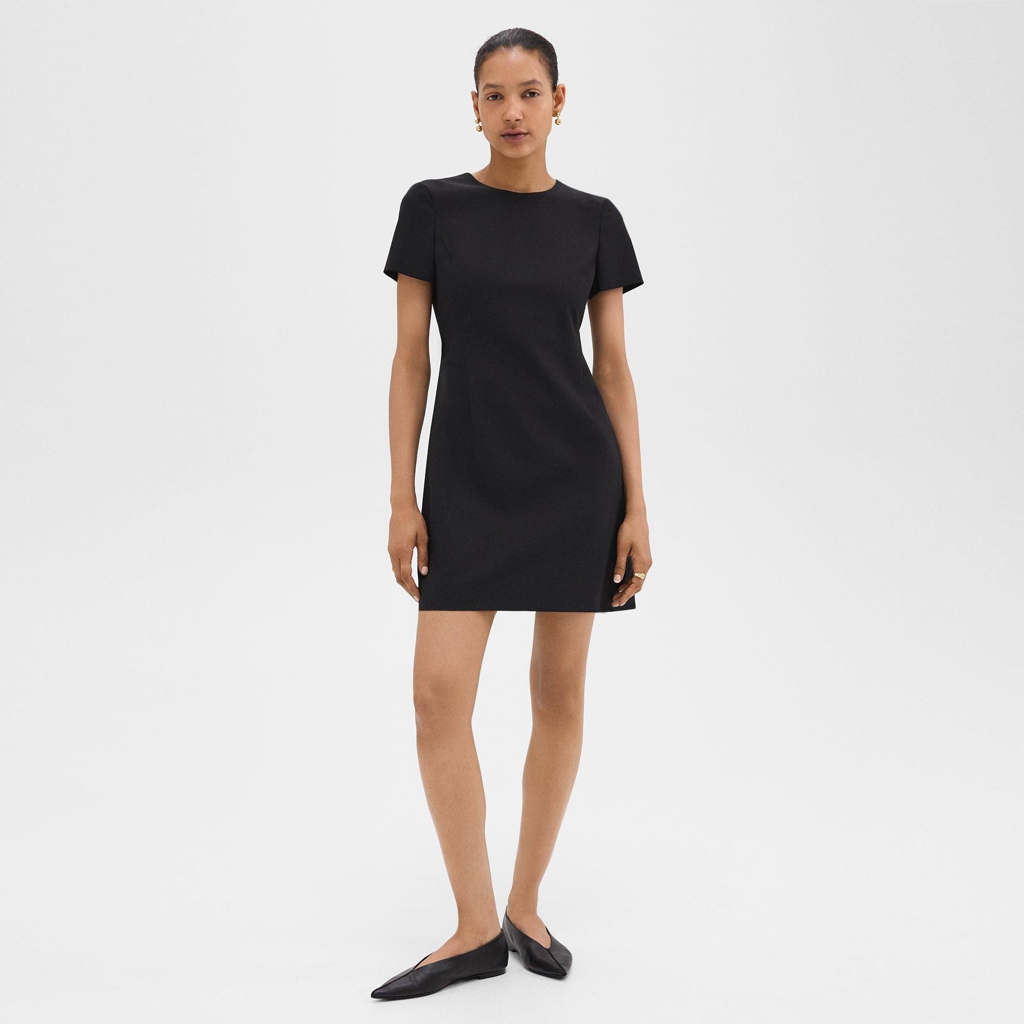 Sheath Dress in Good Wool - 3