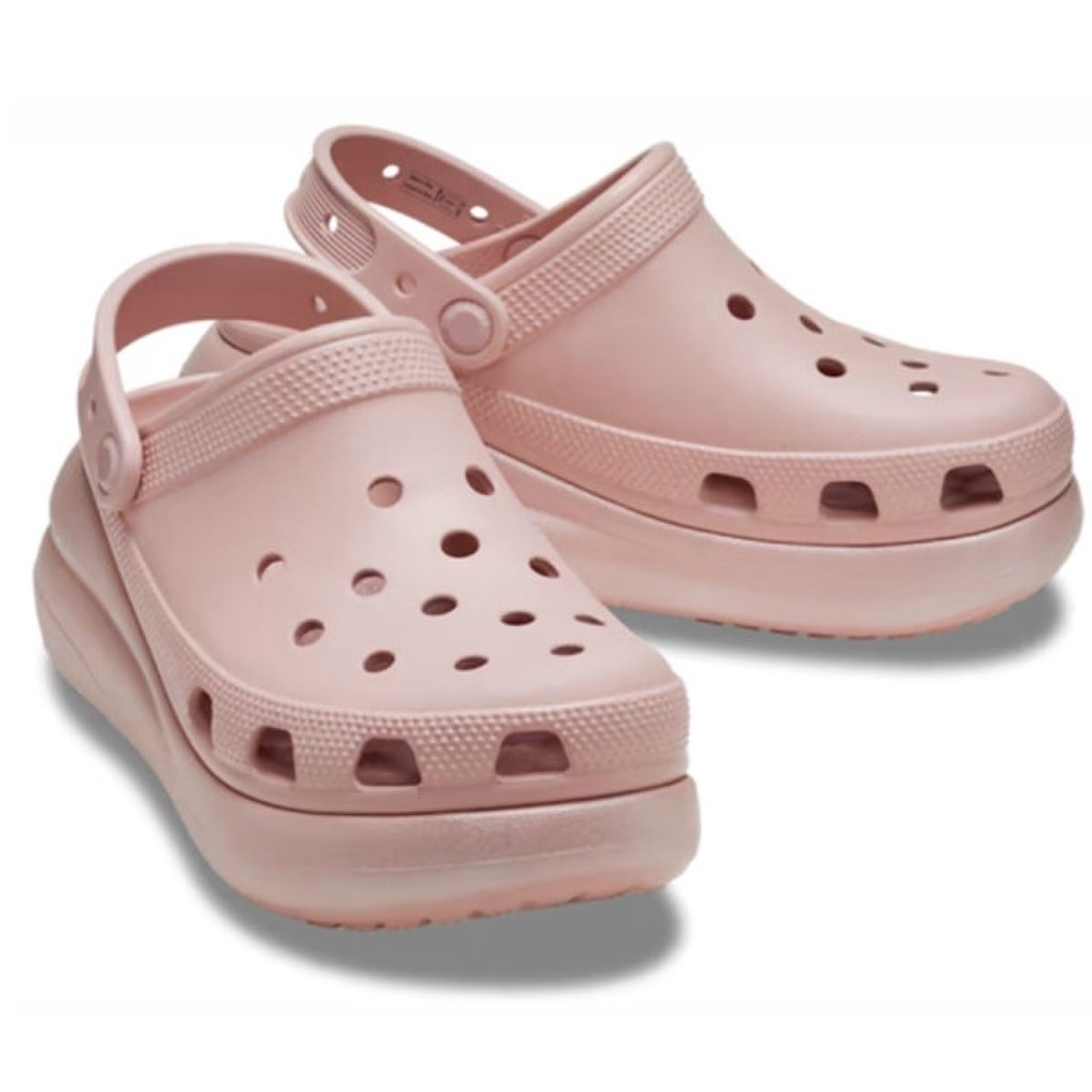 Crocs Classic Crush Shimmer Clog 'Pink' 208591-6TY - 2