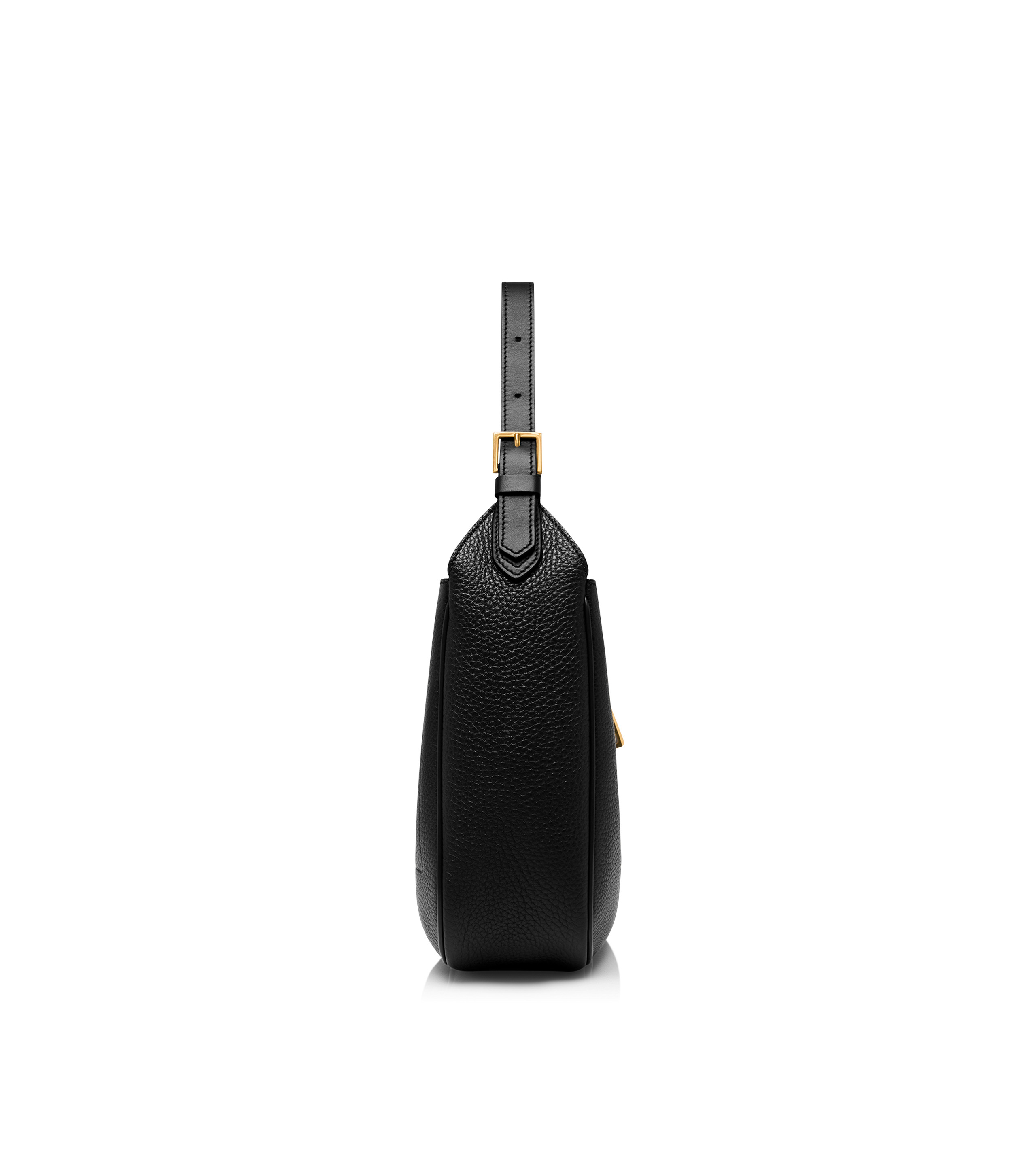 GRAIN LEATHER MONARCH SMALL HOBO - 2