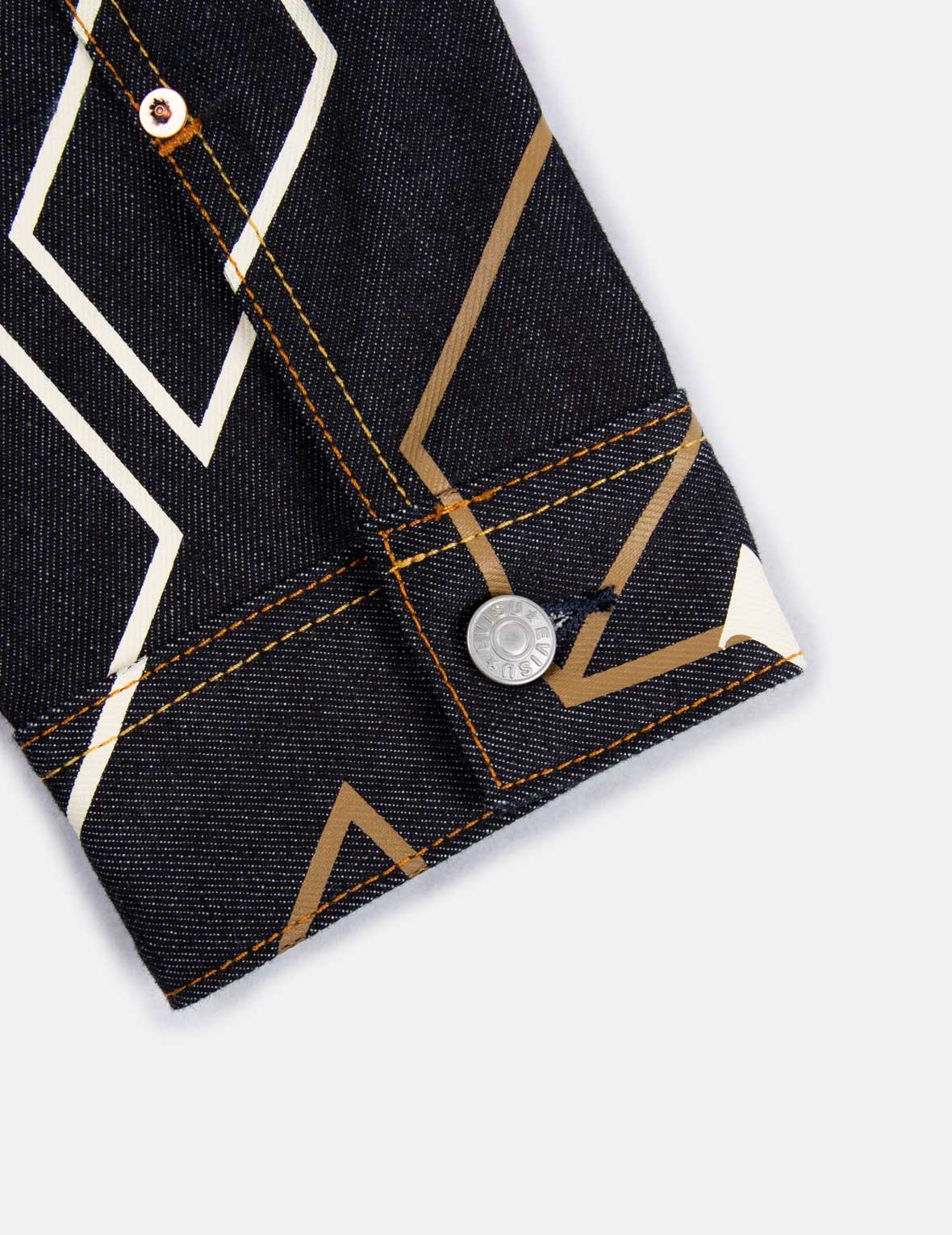 LOGO MONOGRAM DENIM JACKET - 9