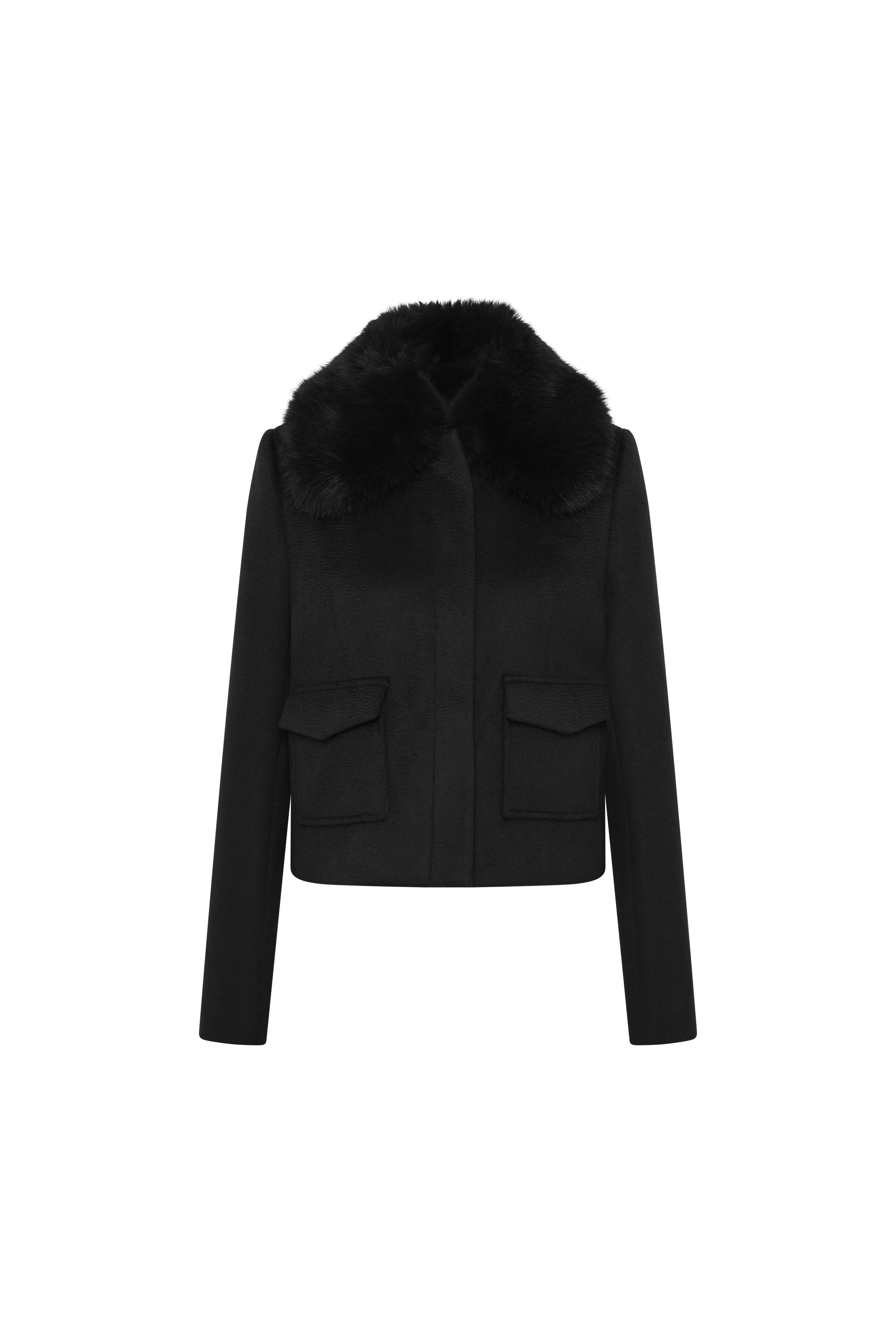 Leander Cropped Coat - 1