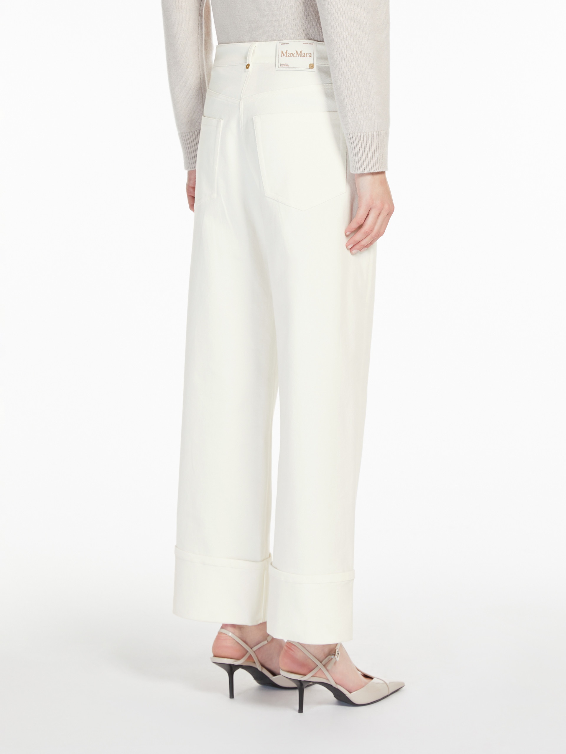 CERVIA Stretch cotton bull denim jeans - 4