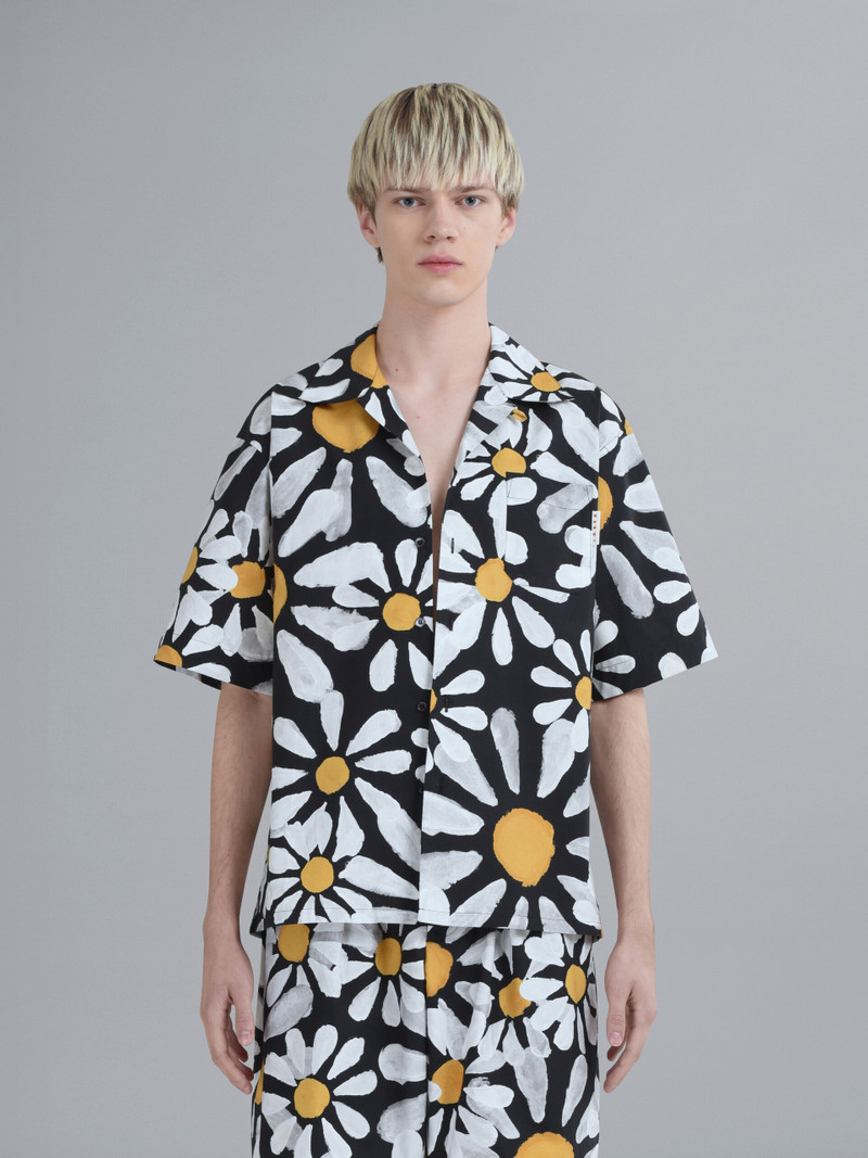 Marni EUPHORIA PRINT POPLIN BOWLING SHIRT outlook