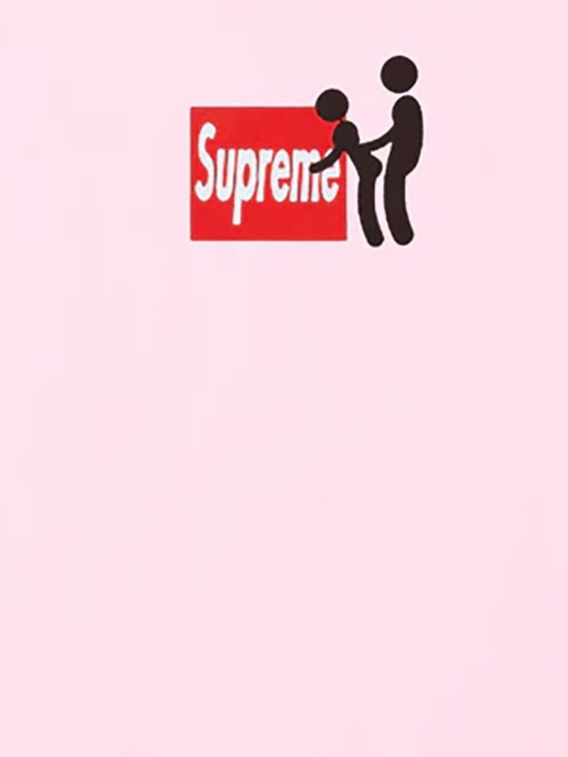 Supreme Stadium printed "Pink" T-shirt outlook