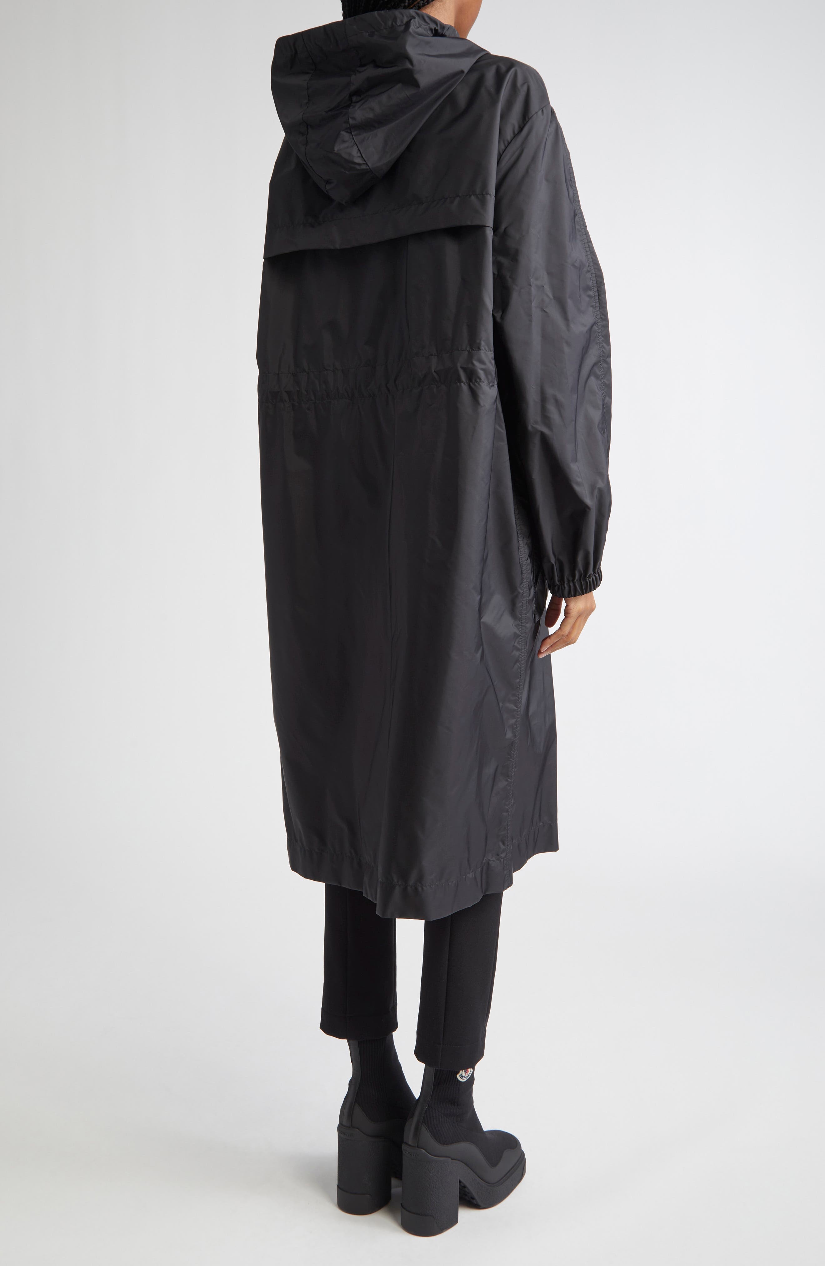 Moncler Hiengos Long Coat in Black at Nordstrom - 3