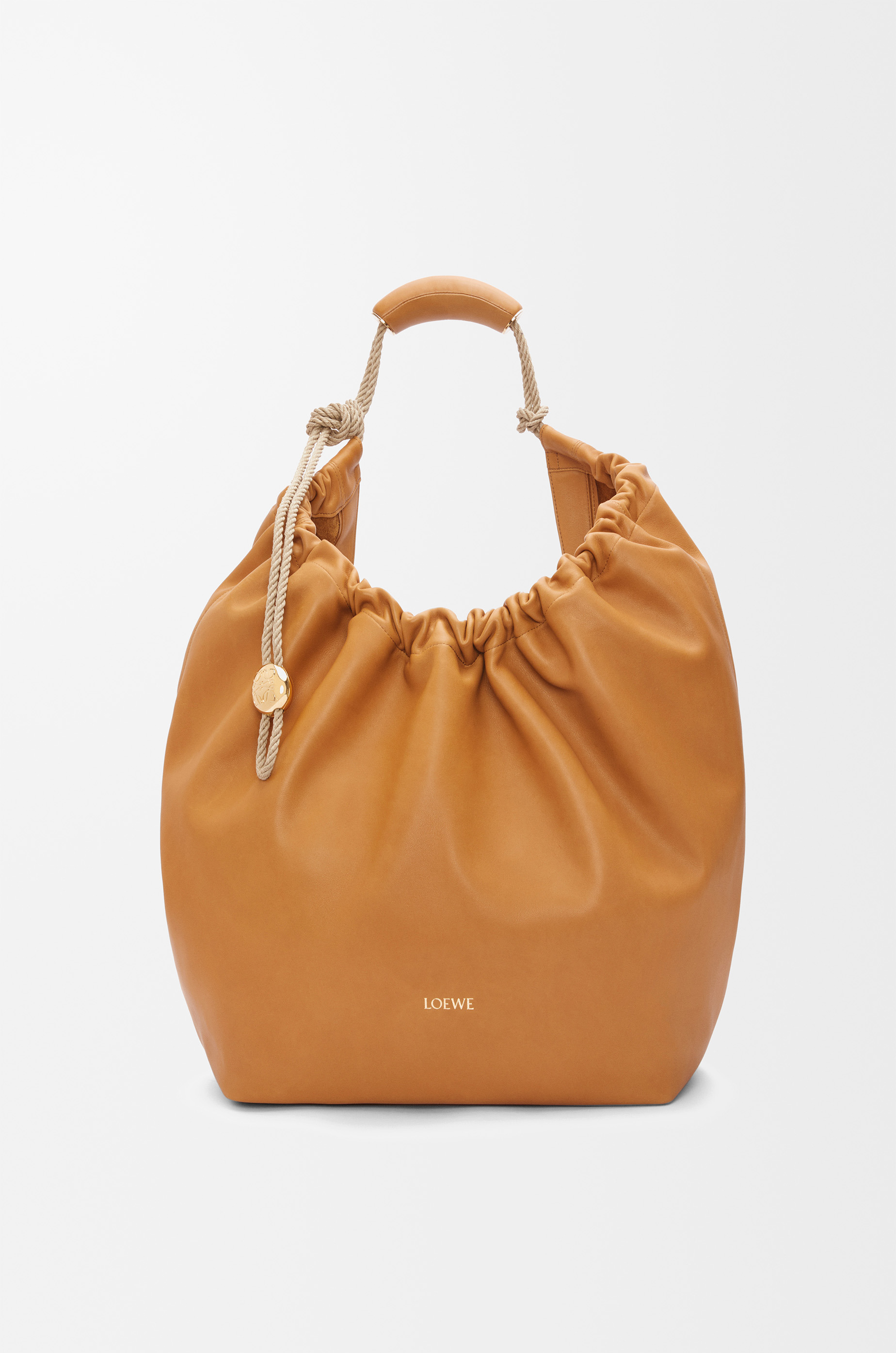 XL Squeeze bag in natural calfskin - 1
