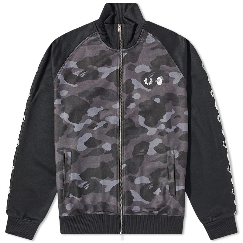 Fred Perry x BAPE Camo Track Jacket 1
