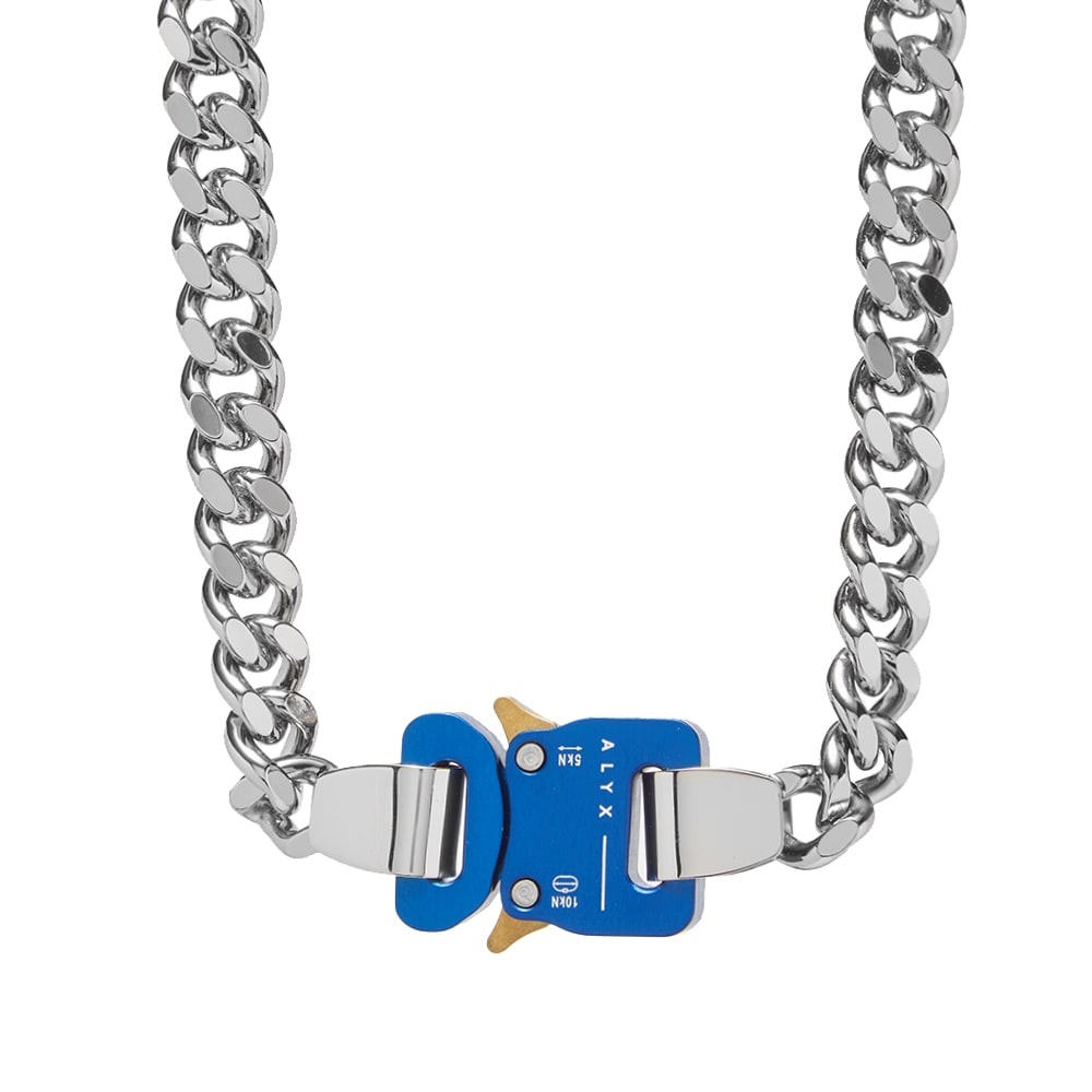 END. x 1017 Alyx 9SM Necklace With Blue Buckle - 1