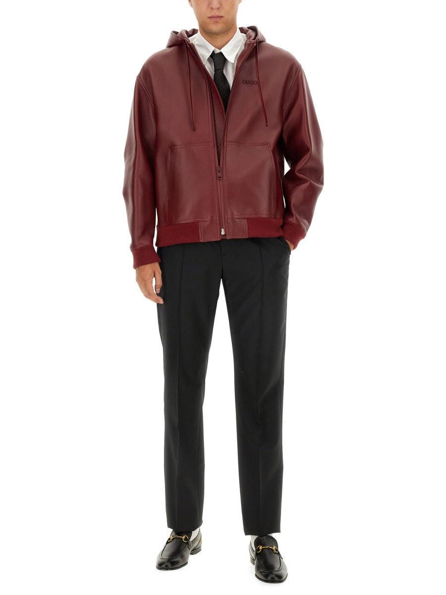 Gucci Men Bomber With Zip - 1