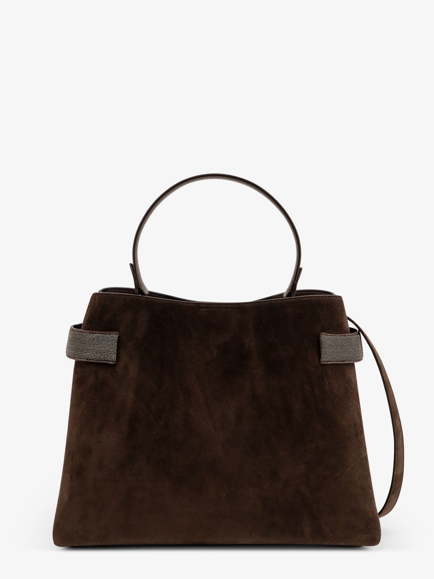 Brunello Cucinelli Suede Shoulder Bag - 2
