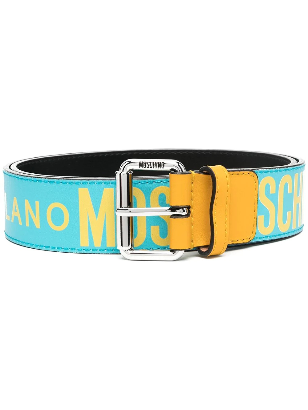 logo-pattern belt - 1