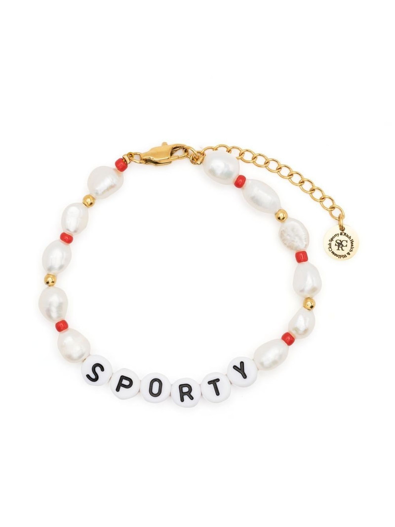 Sporty pearl-bead bracelet 1