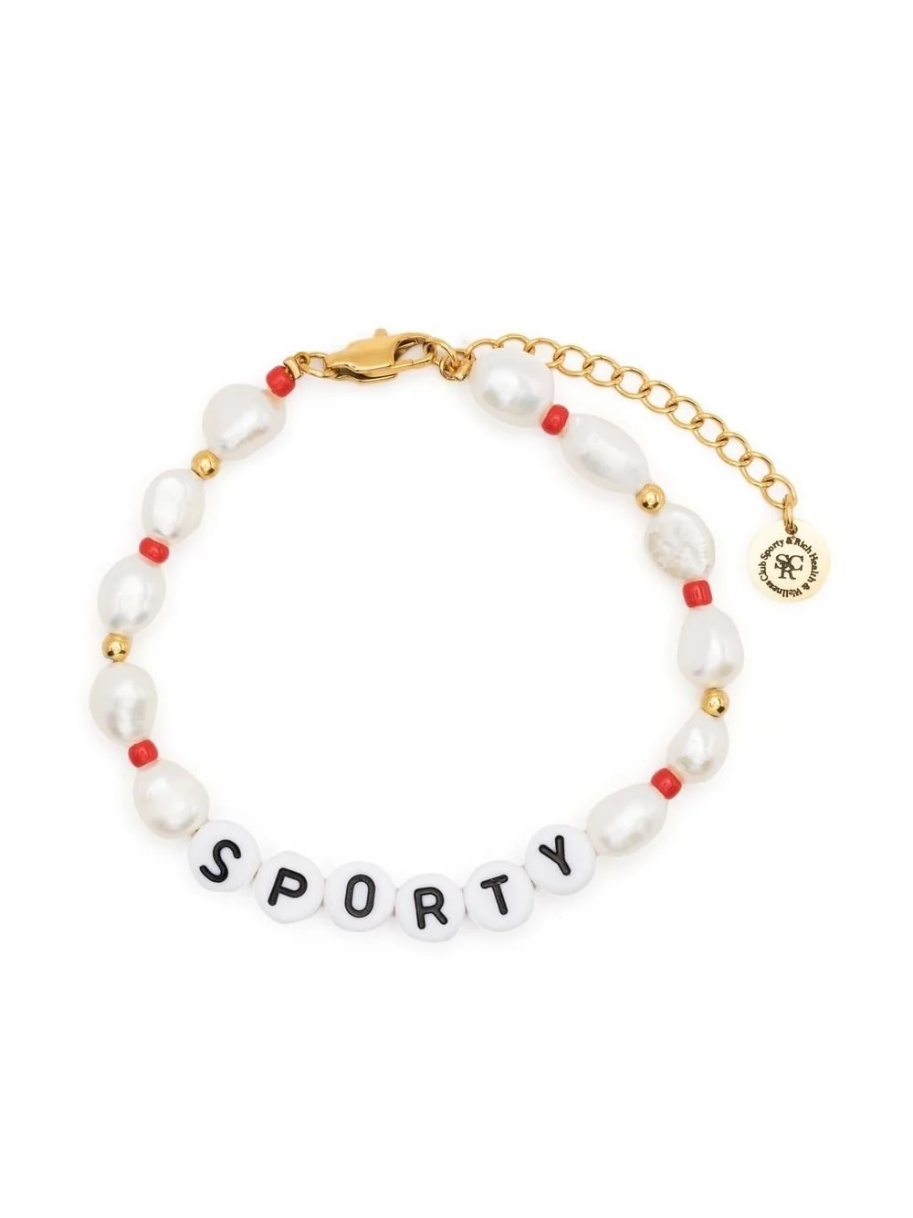 Sporty pearl-bead bracelet - 1