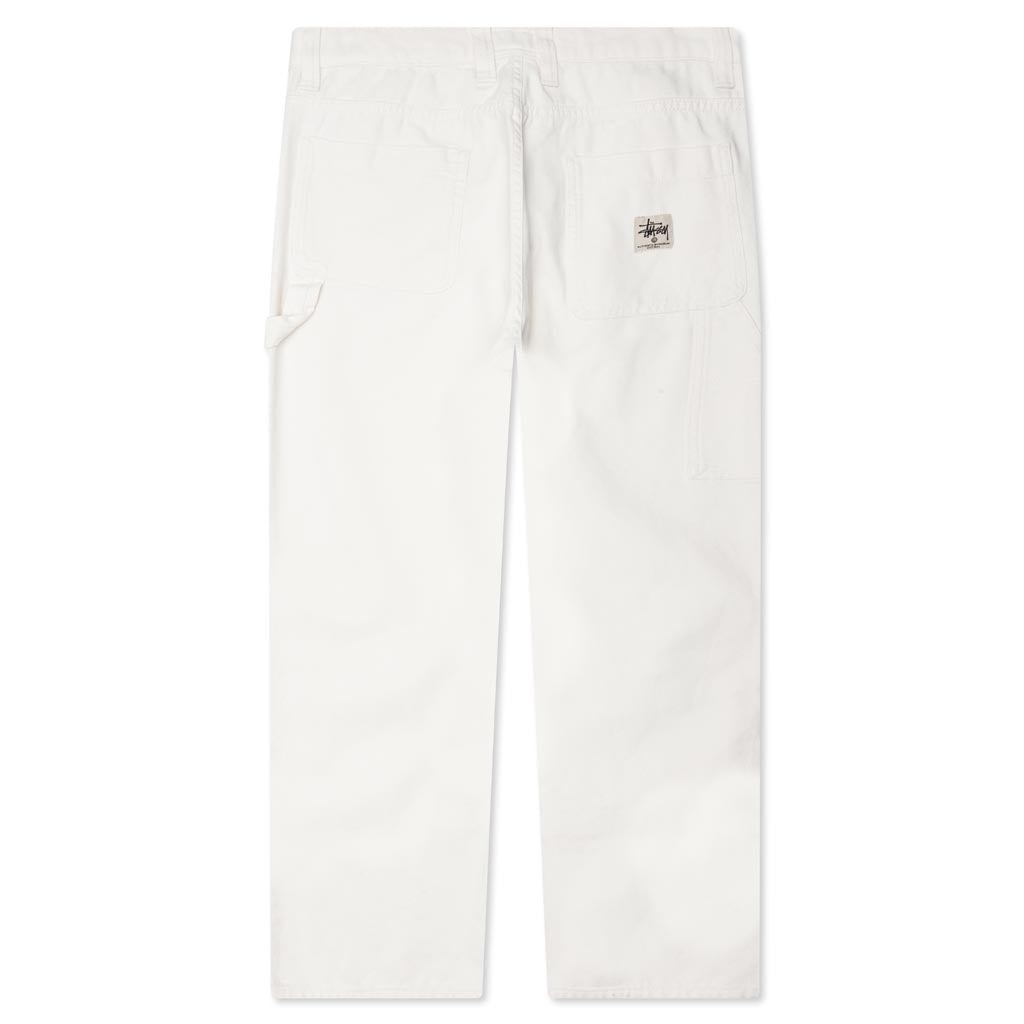 CANVAS WORK PANT - BONE - 2