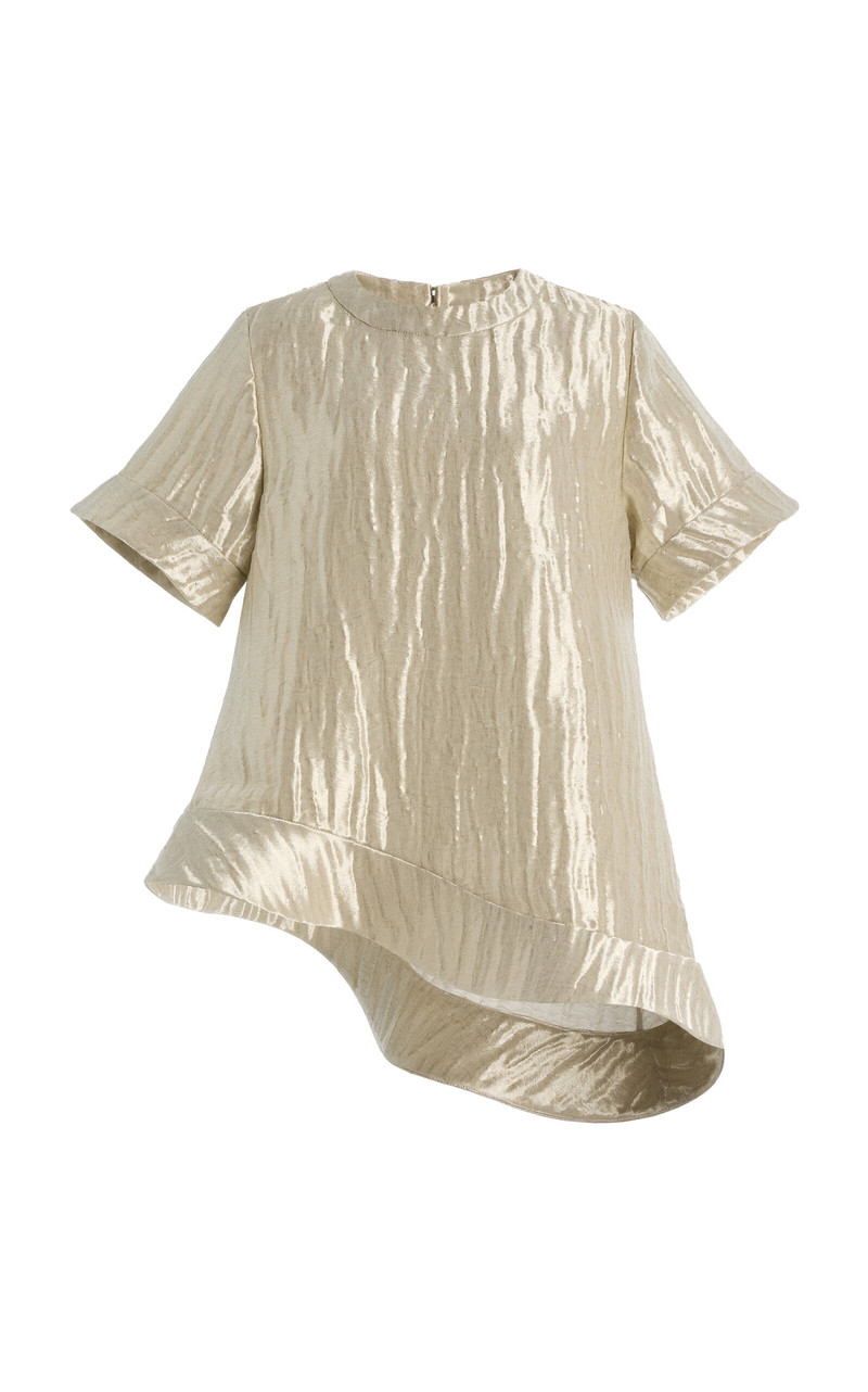 Ride the Wave Silk-Blend Top 1