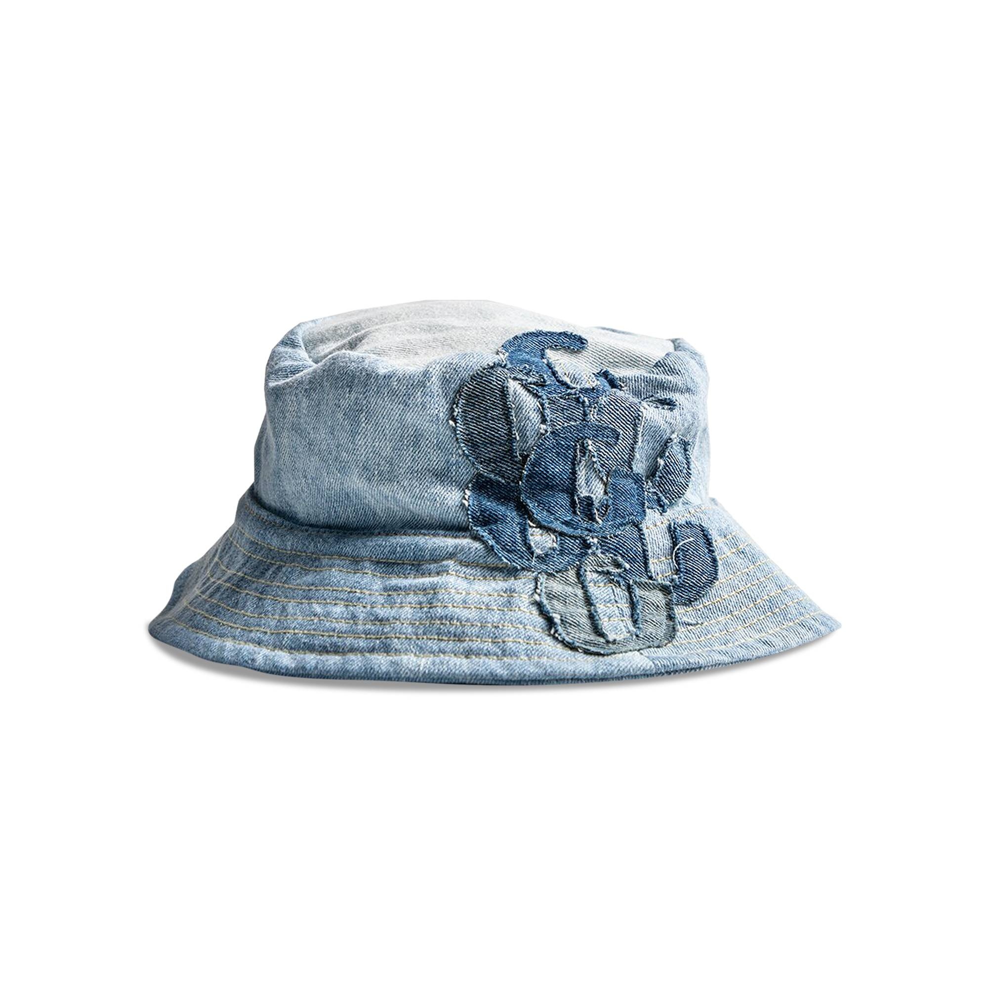 Gallery Dept. G Patch Denim Bucket Hat 'Blue' - 1