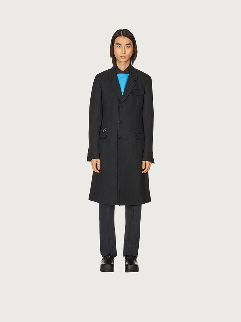 FERRAGAMO SINGLE BREASTED COAT outlook