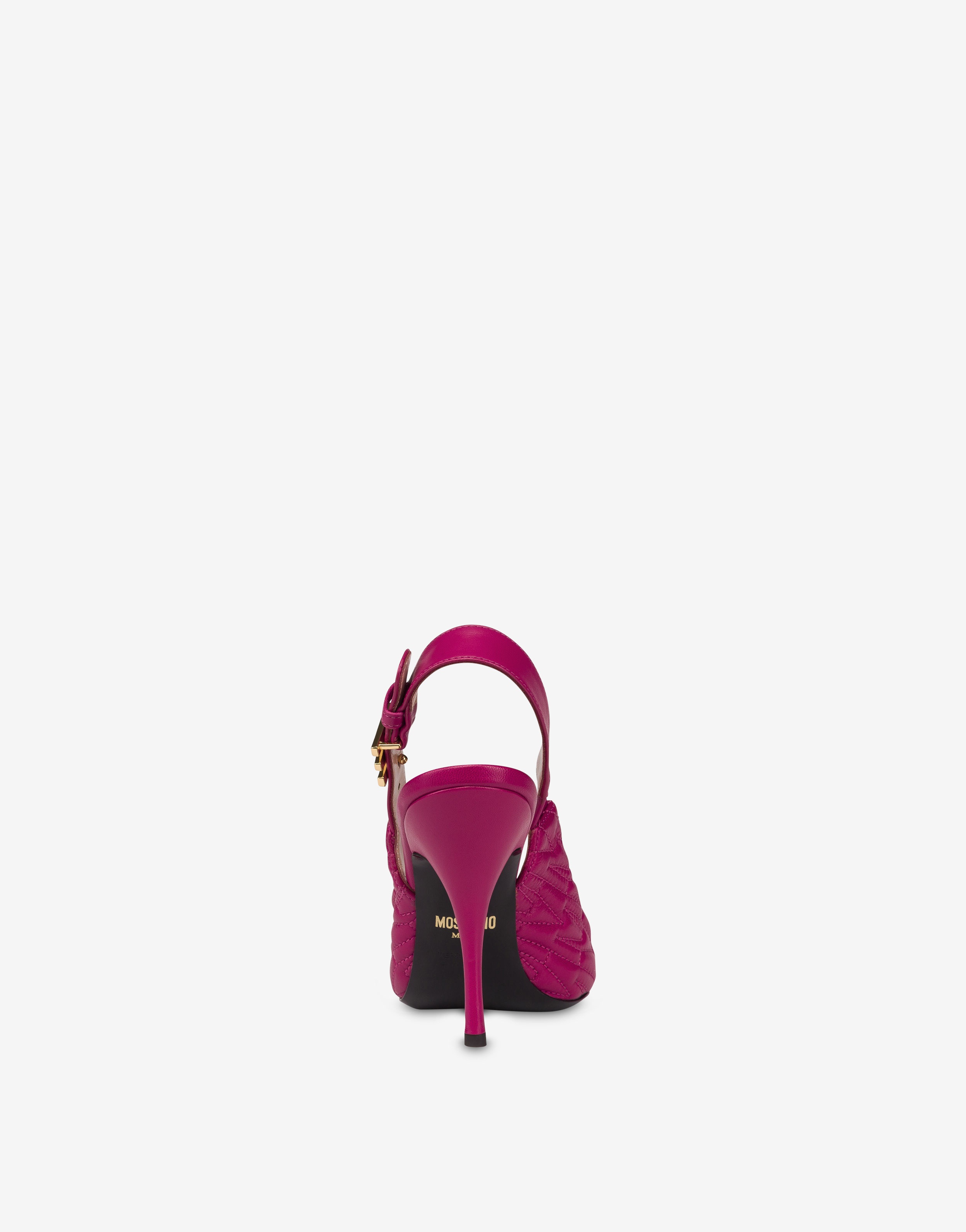 M DETAILS NAPPA LEATHER SLINGBACKS - 3