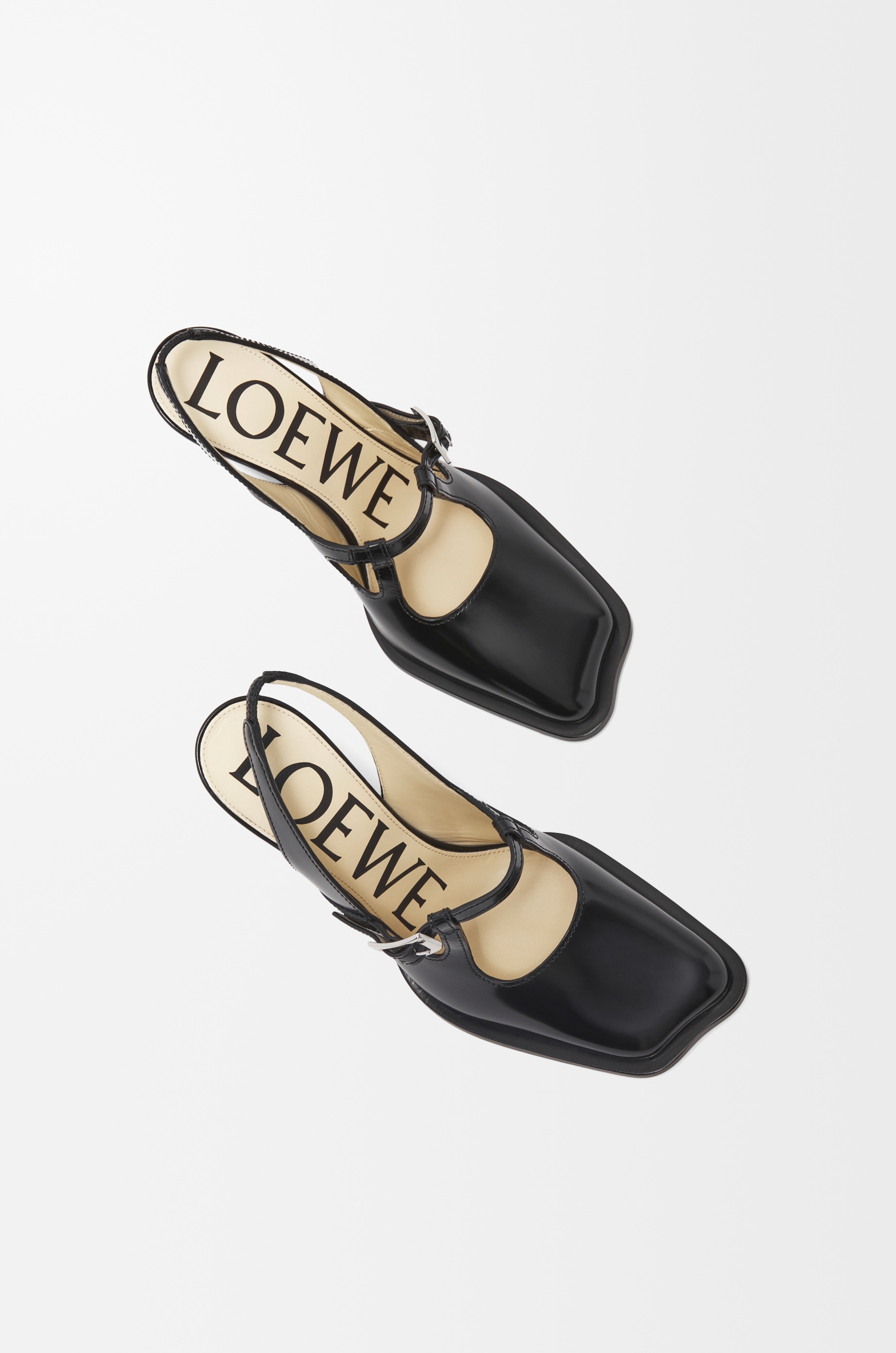 Onda slingback pump in brushed calfskin - 4