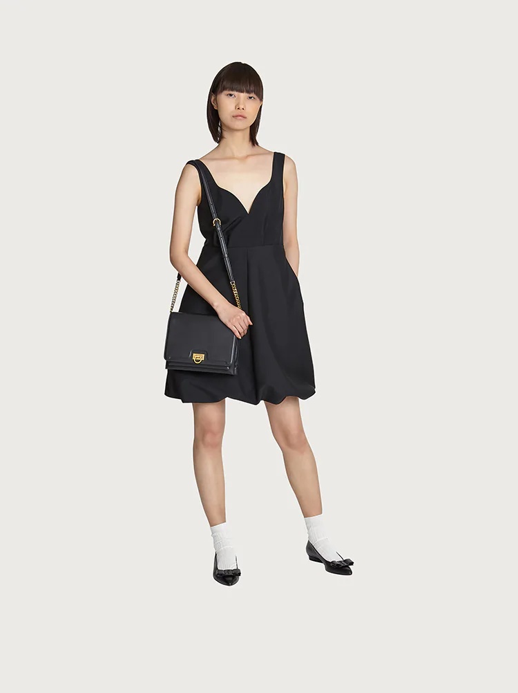 TRIFOLIO FLAP BAG (M) - 6