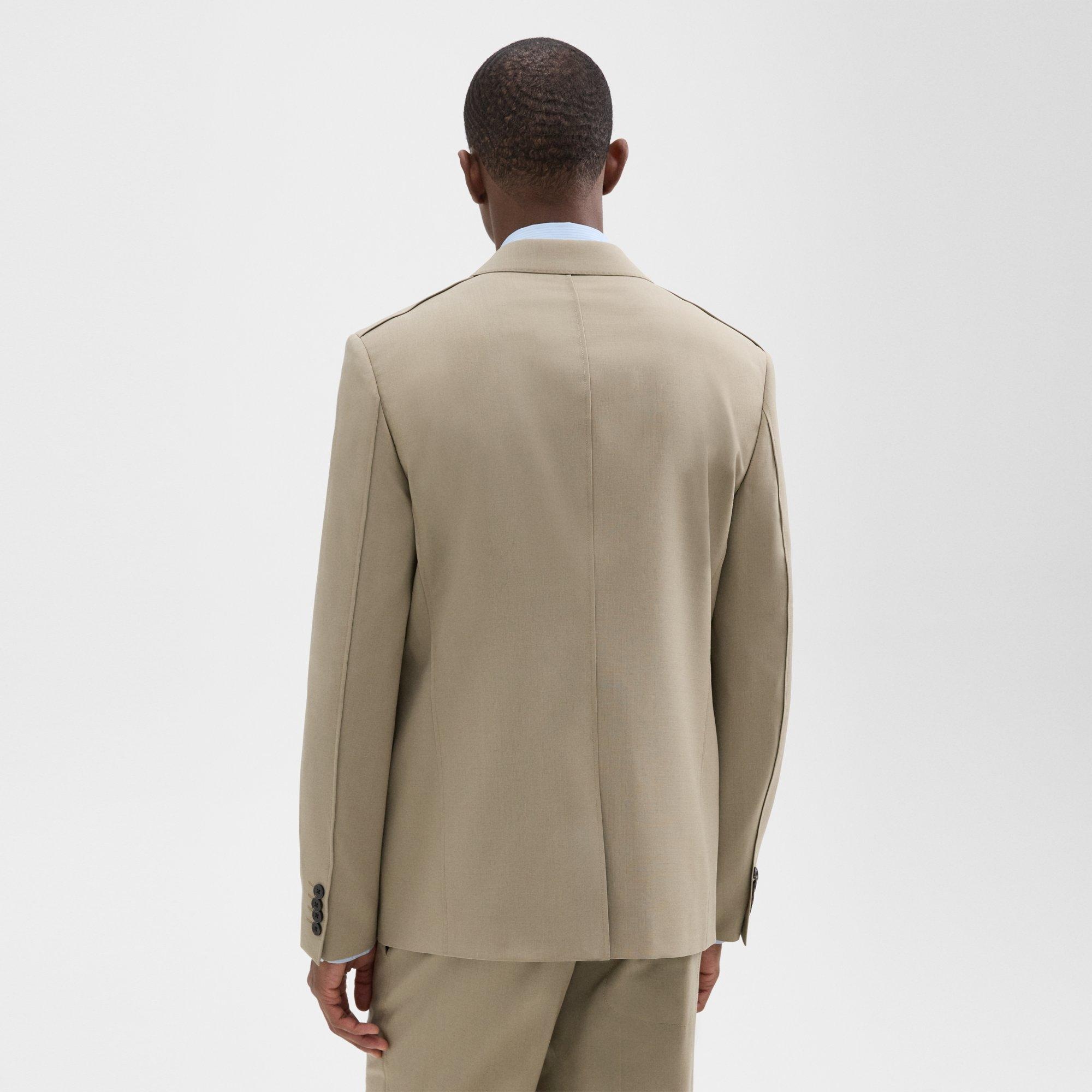 Virgin Wool Two-Button Blazer - 4