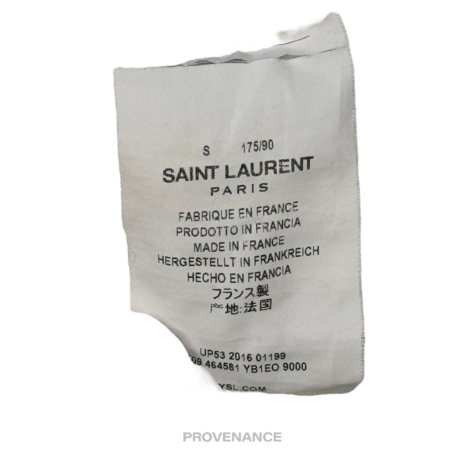 Saint Laurent Paris SLP Logo Hoodie - White - 7