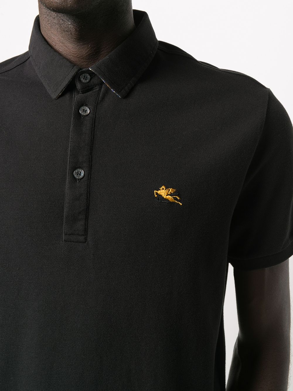 short-sleeved polo shirt - 5