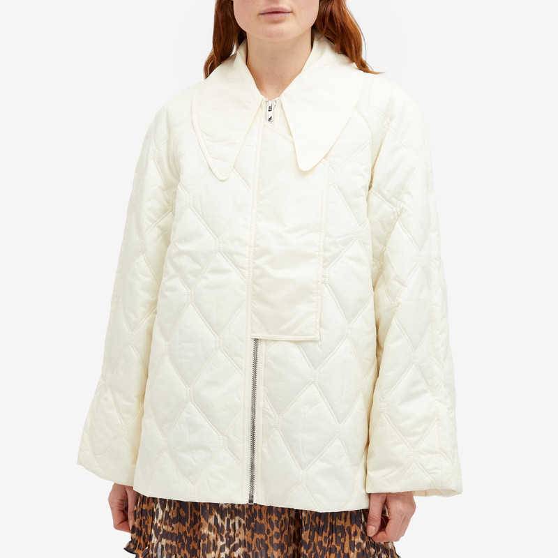 GANNI GANNI Ripstop Quilt Jacket outlook