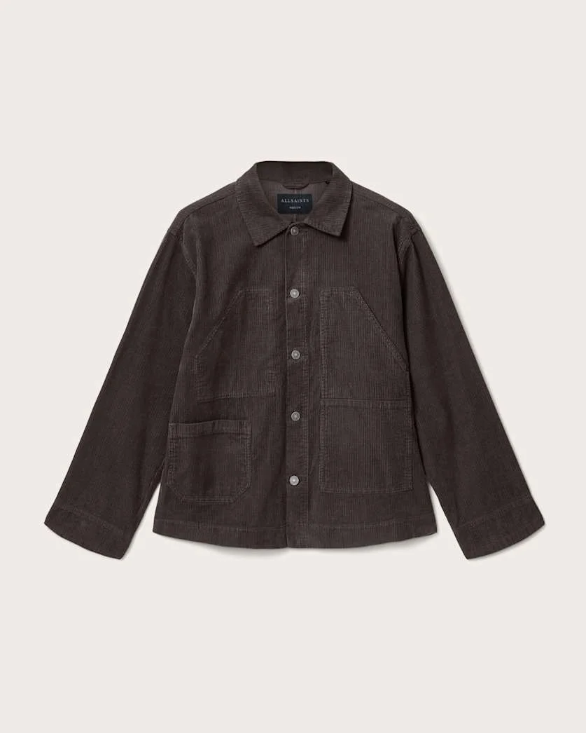 MUKESH RELAXED FIT CORD SHACKET - 1