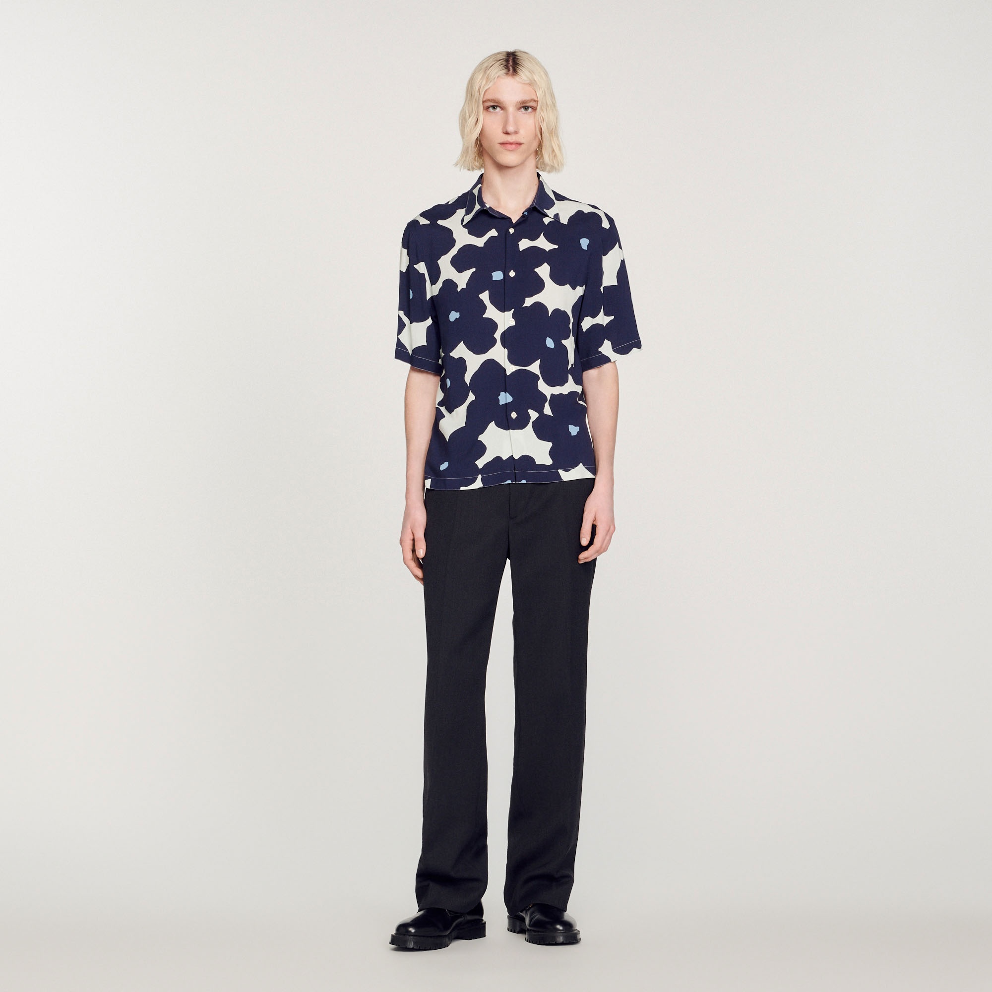 Floral print shirt - 3