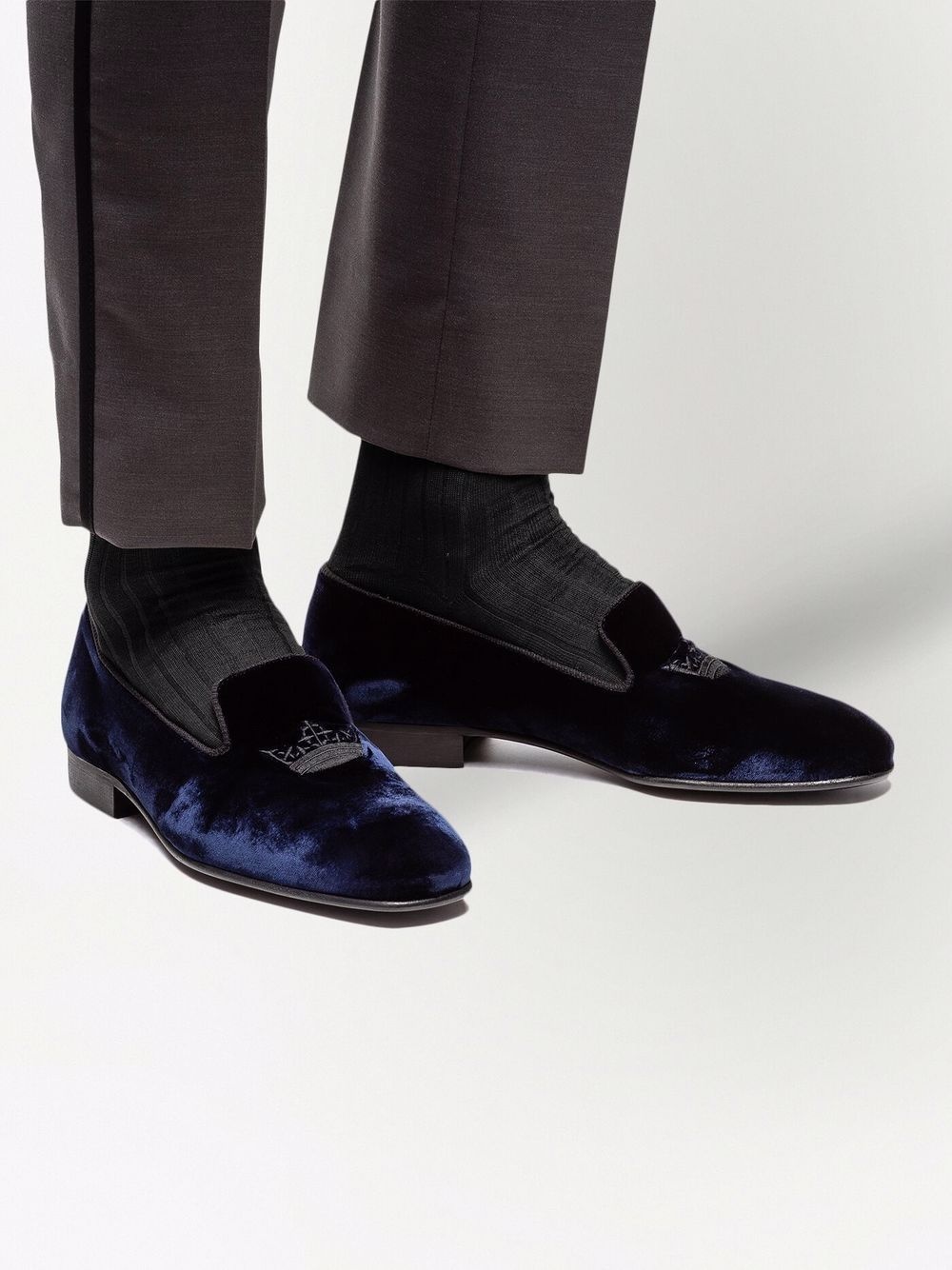 Sovereign 2 Velvet Crown loafers - 4